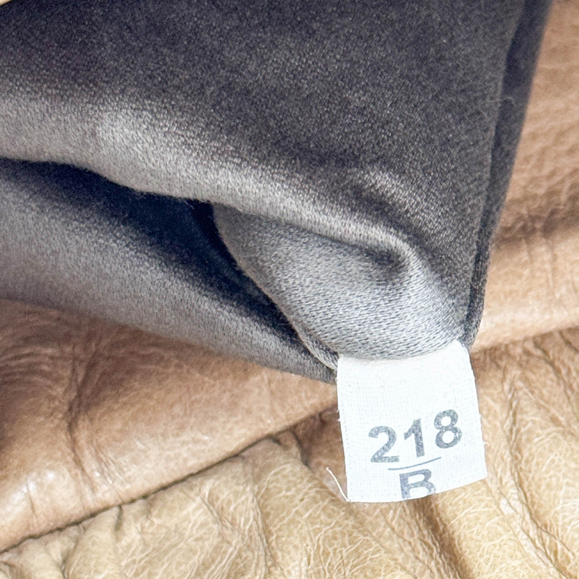 Vitello Sand Brown Leather Two Way Bag