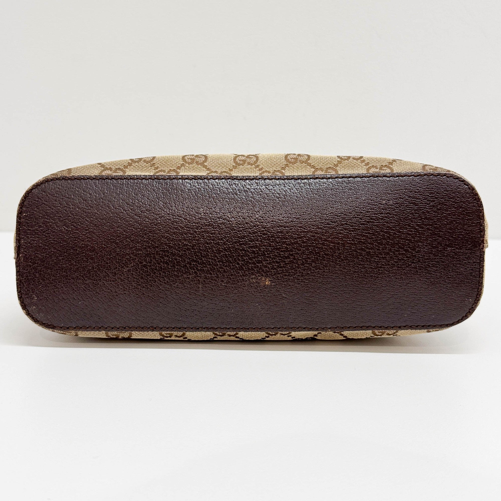 Brown GG Canvas Hobo Bag