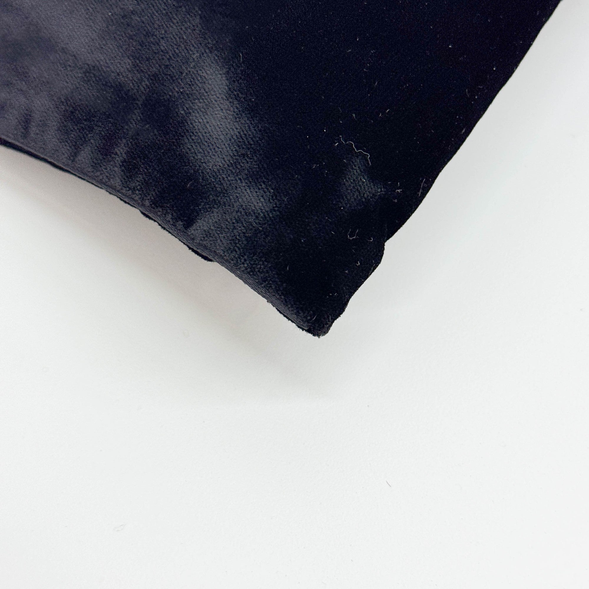 Black Velvet Shoulder Bag