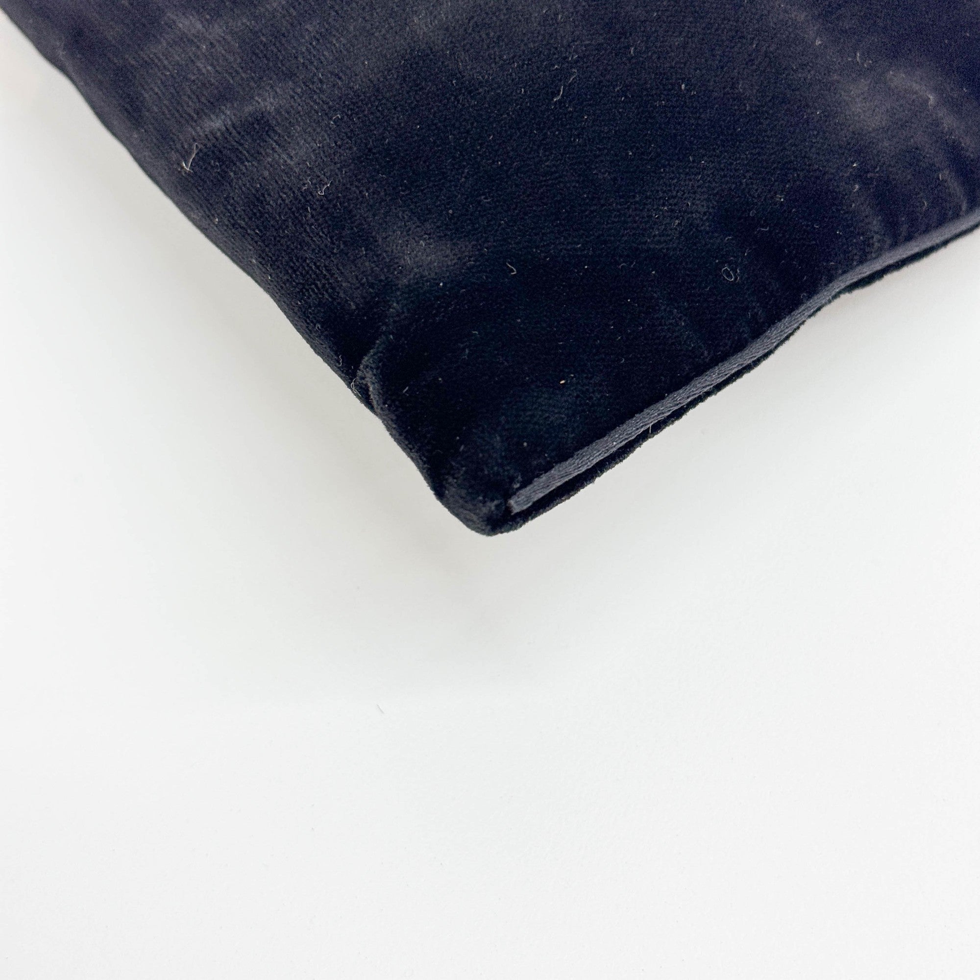 Black Velvet Shoulder Bag