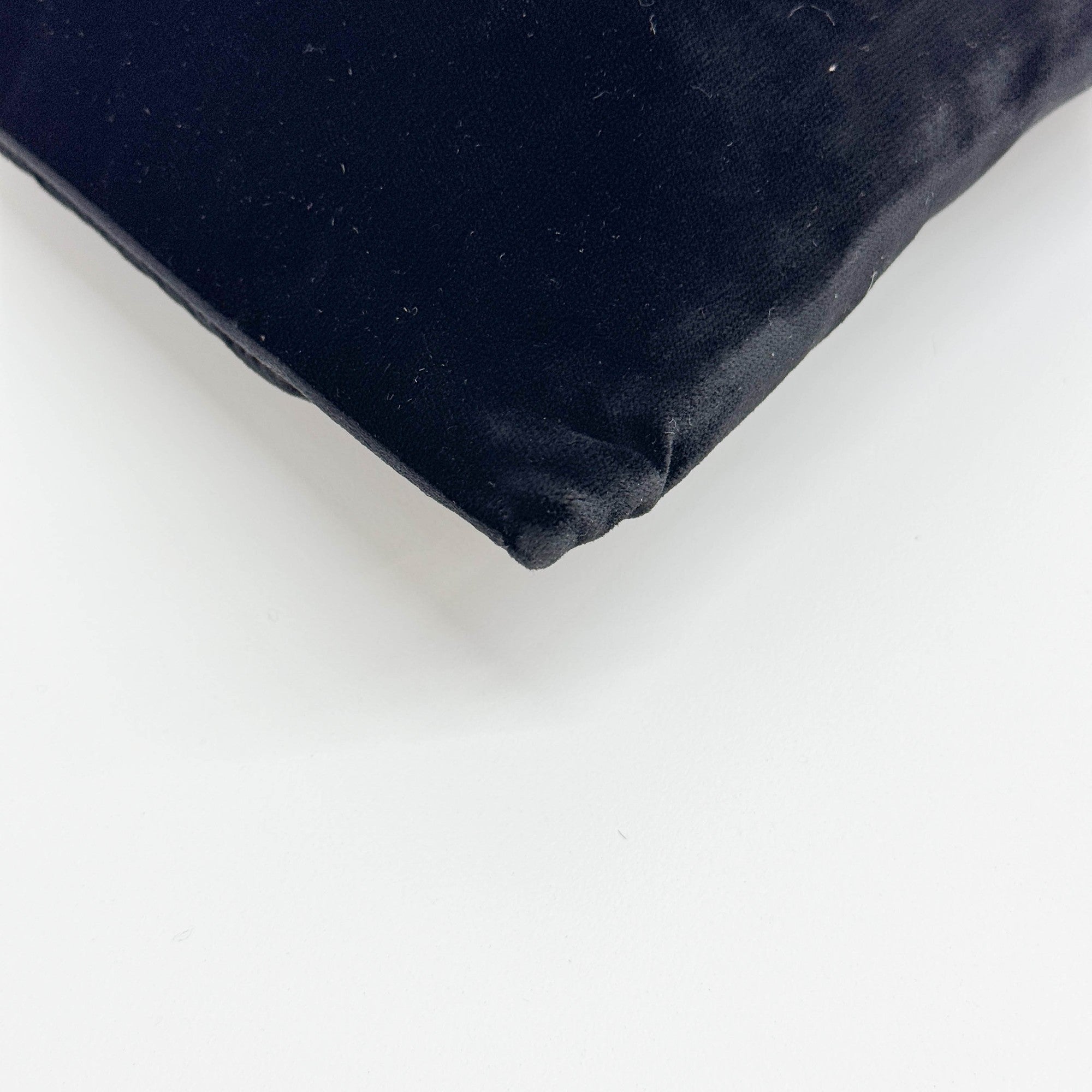 Black Velvet Shoulder Bag