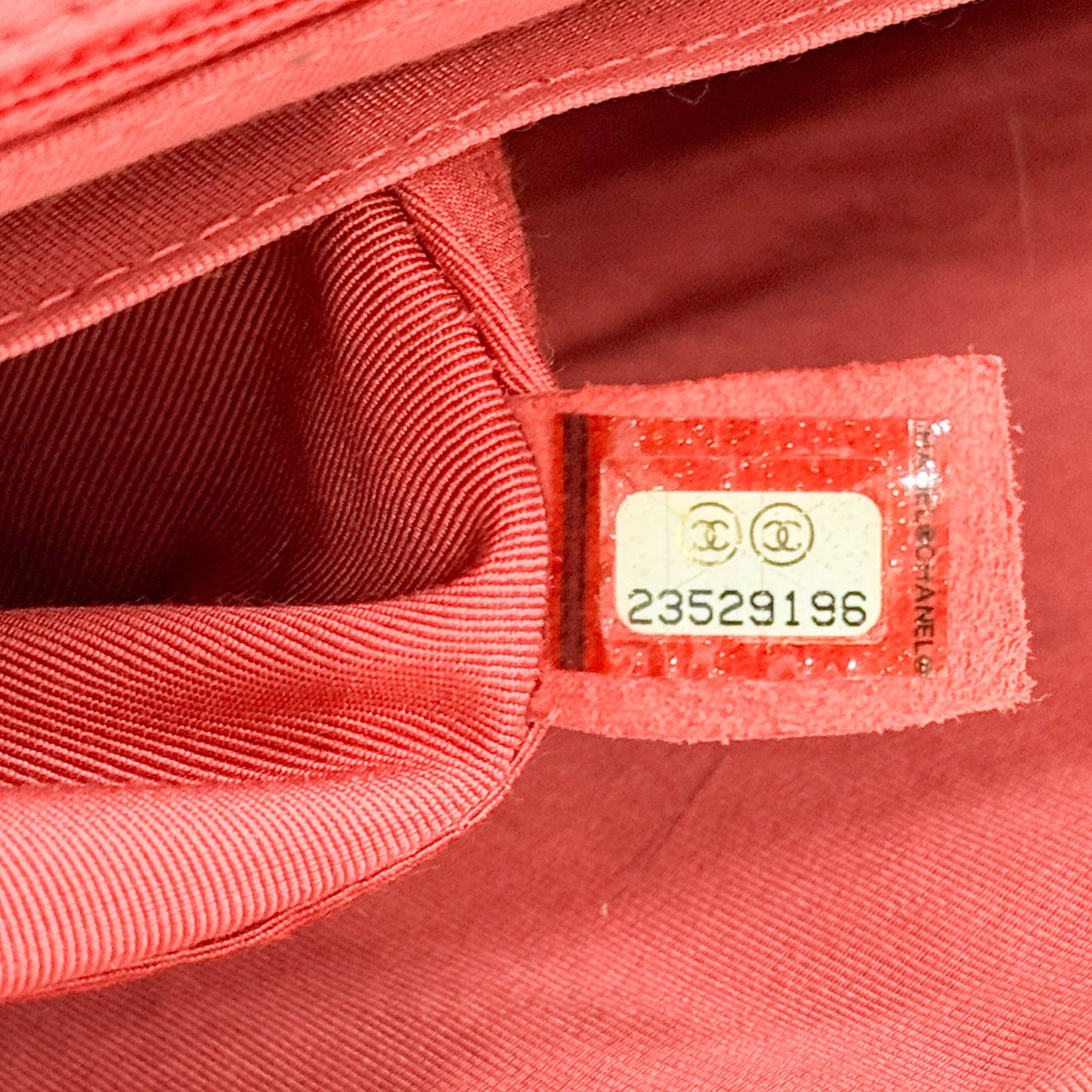 Jumbo Classic Flap Patchwork Multicolor Canvas Multifabric Shoulder Bag