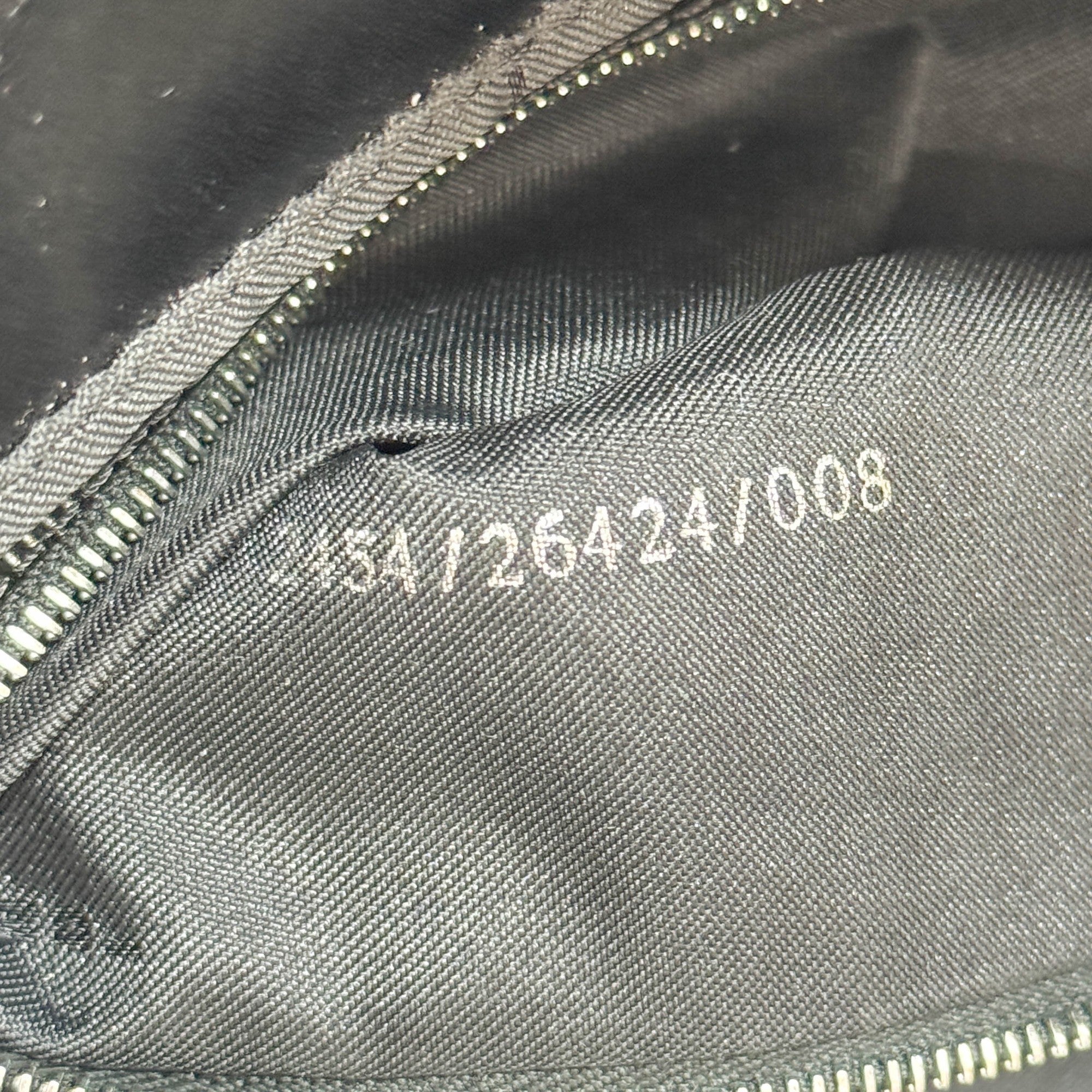 Baguette Black Beaded Shoulder Bag