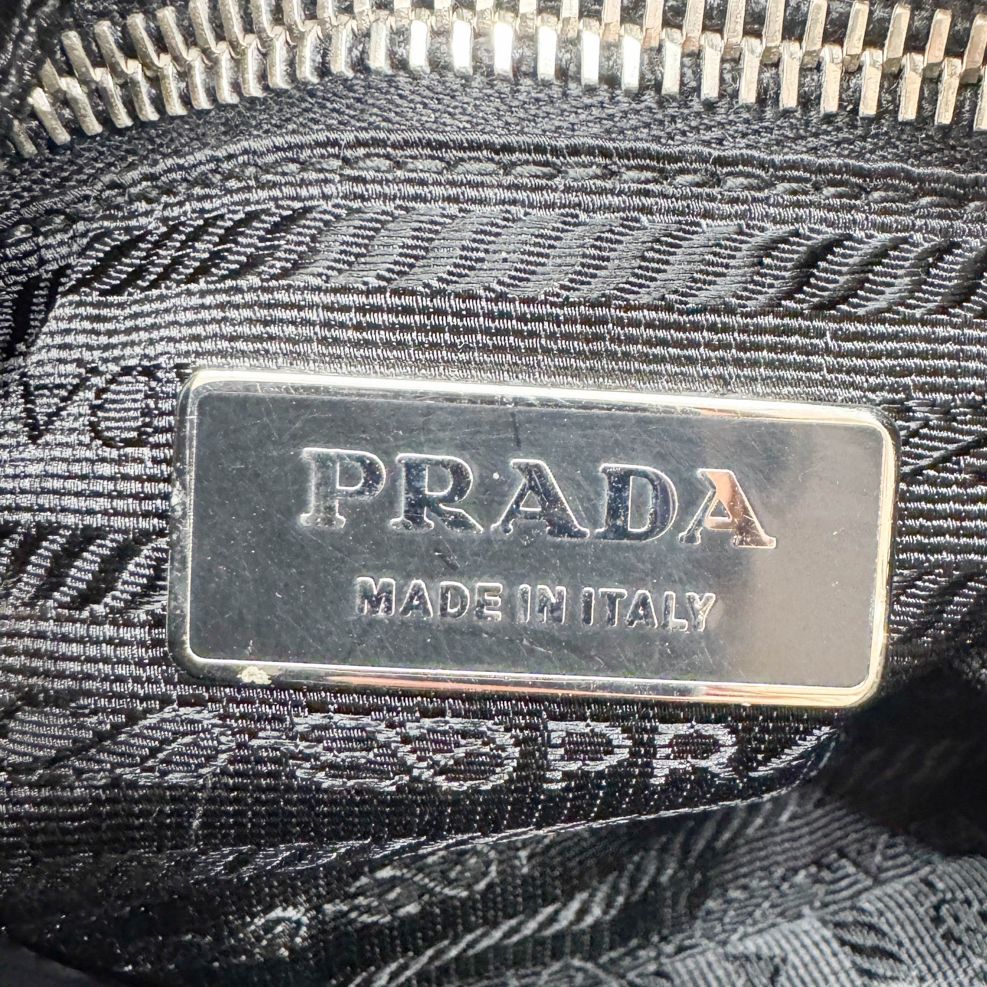 Black Nylon Shoulder Bag