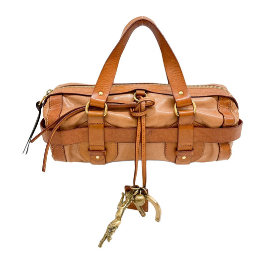Kerala Brown Leather Hand Bag
