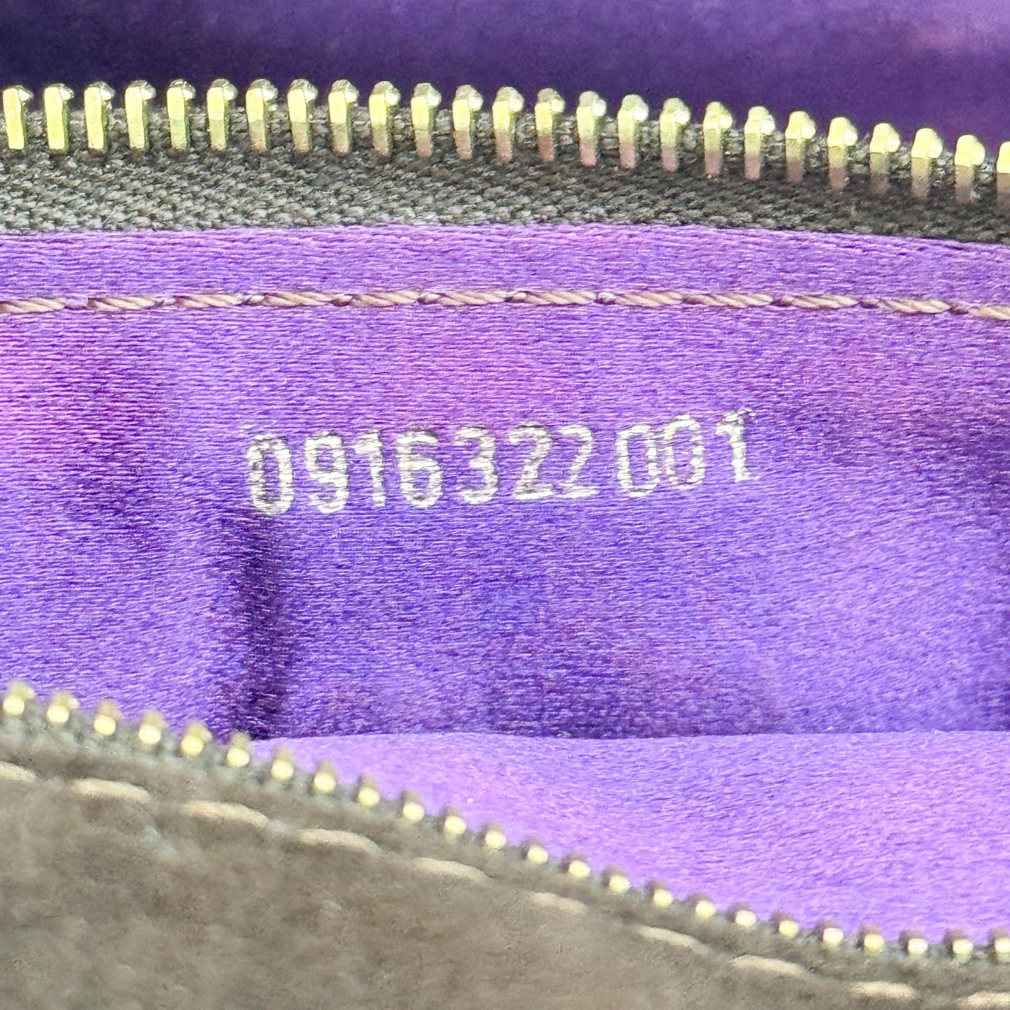 Baguette Brown Suede Shoulder Bag