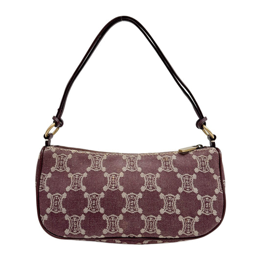 Bordeaux Macadam Denim Shoulder Bag