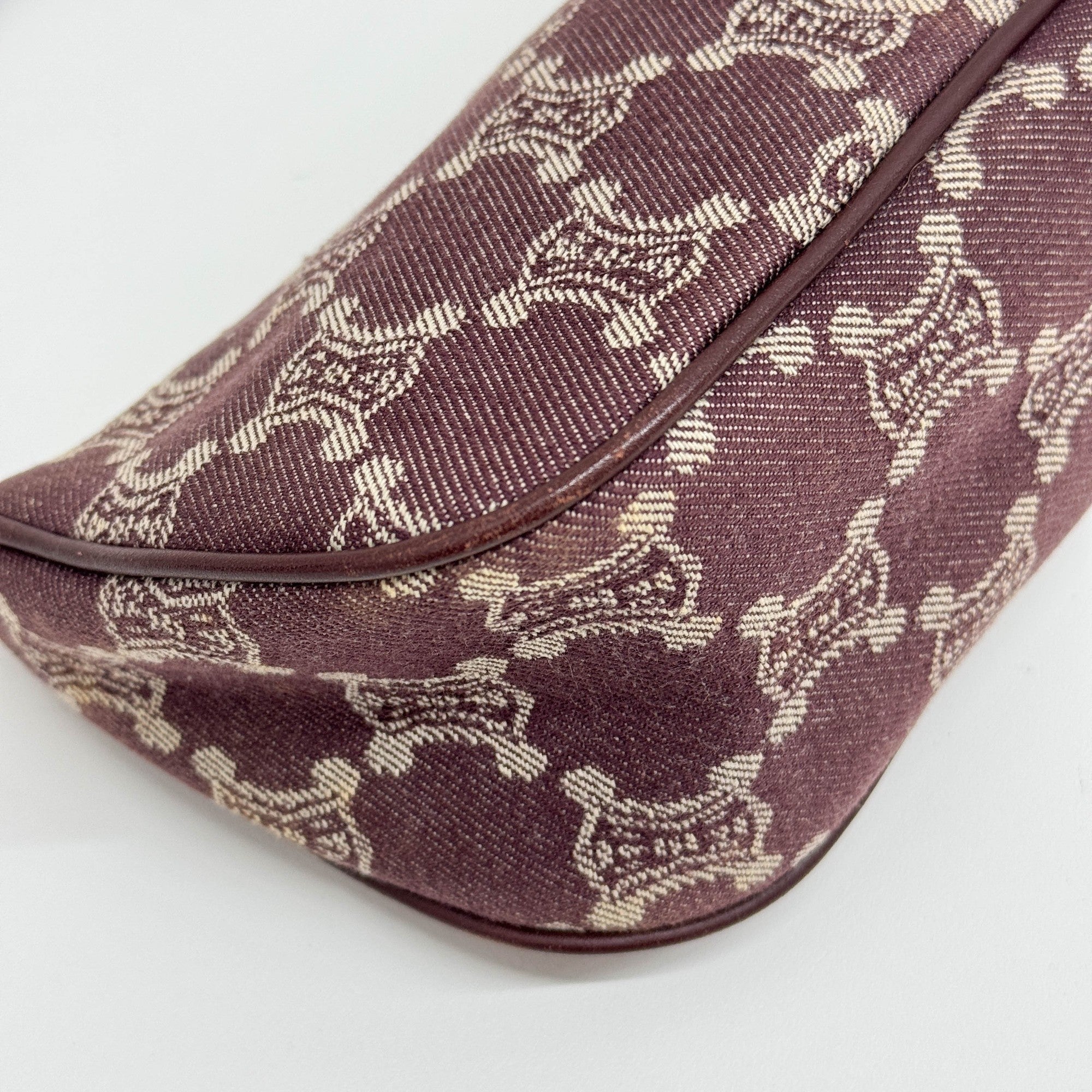 Bordeaux Macadam Denim Shoulder Bag