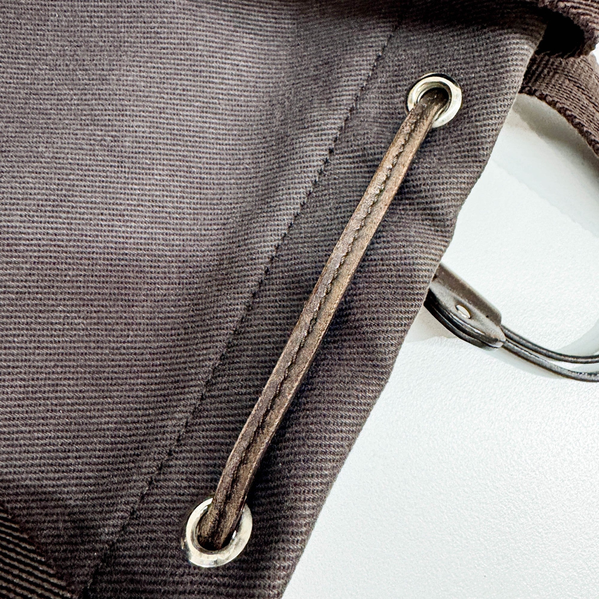 Kahala Deep Brown Cotton Tote Bag