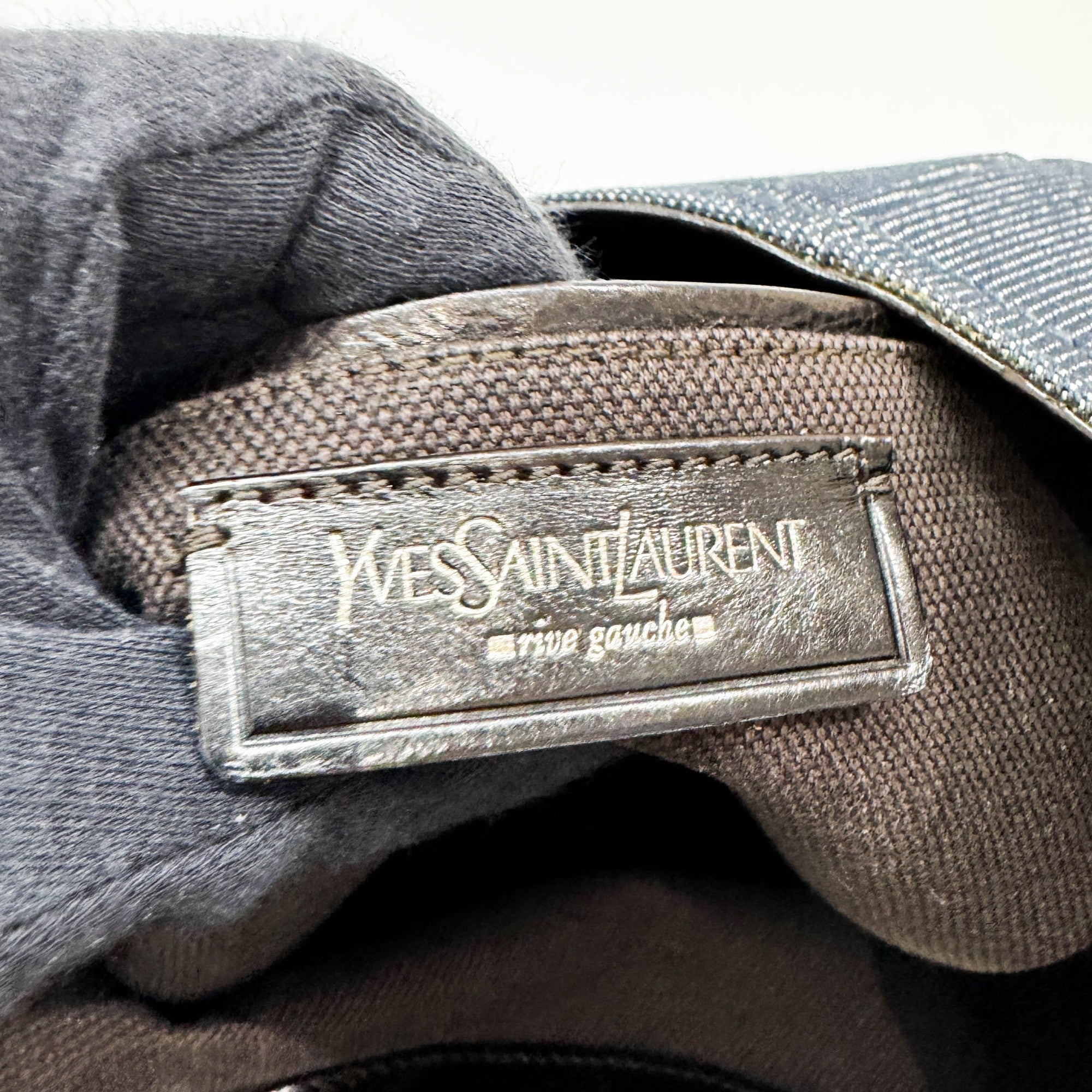 Mombasa Blue Denim Shoulder Bag