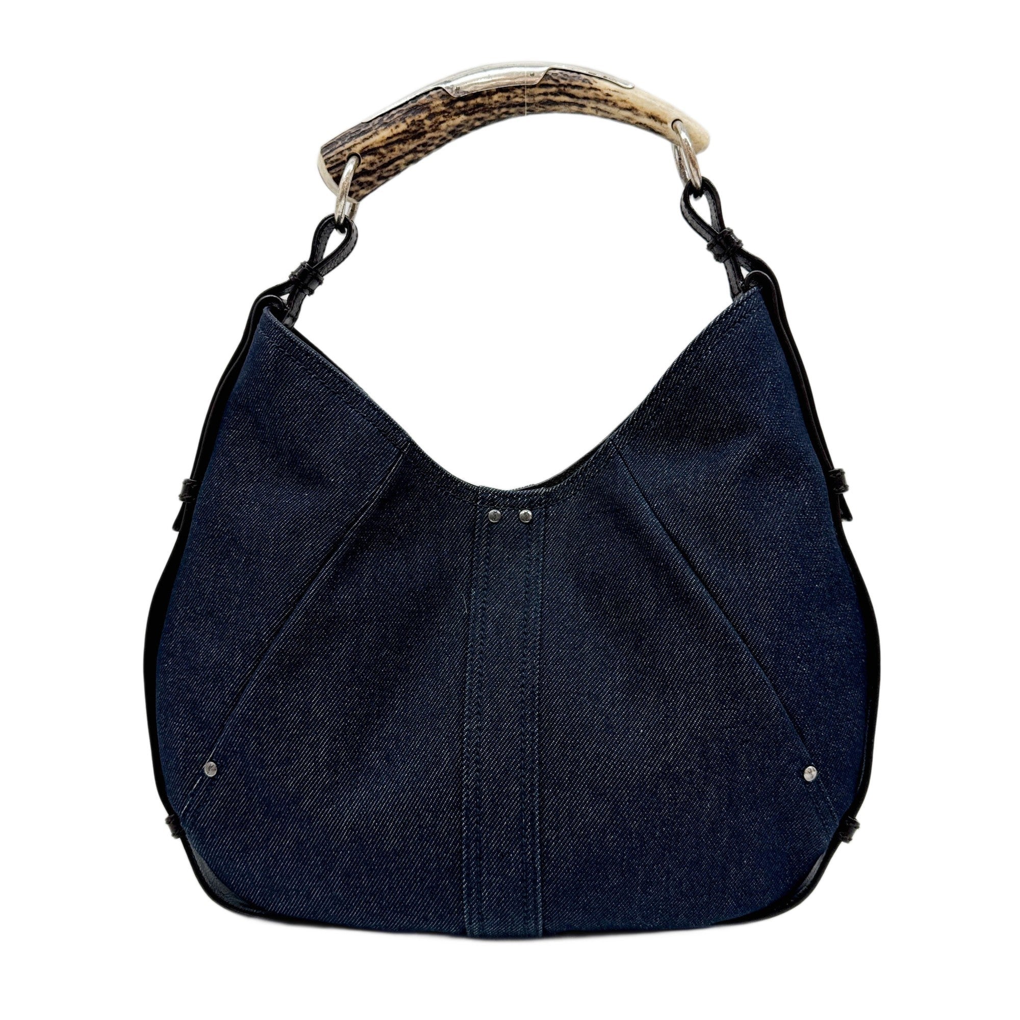 Mombasa Blue Denim Shoulder Bag