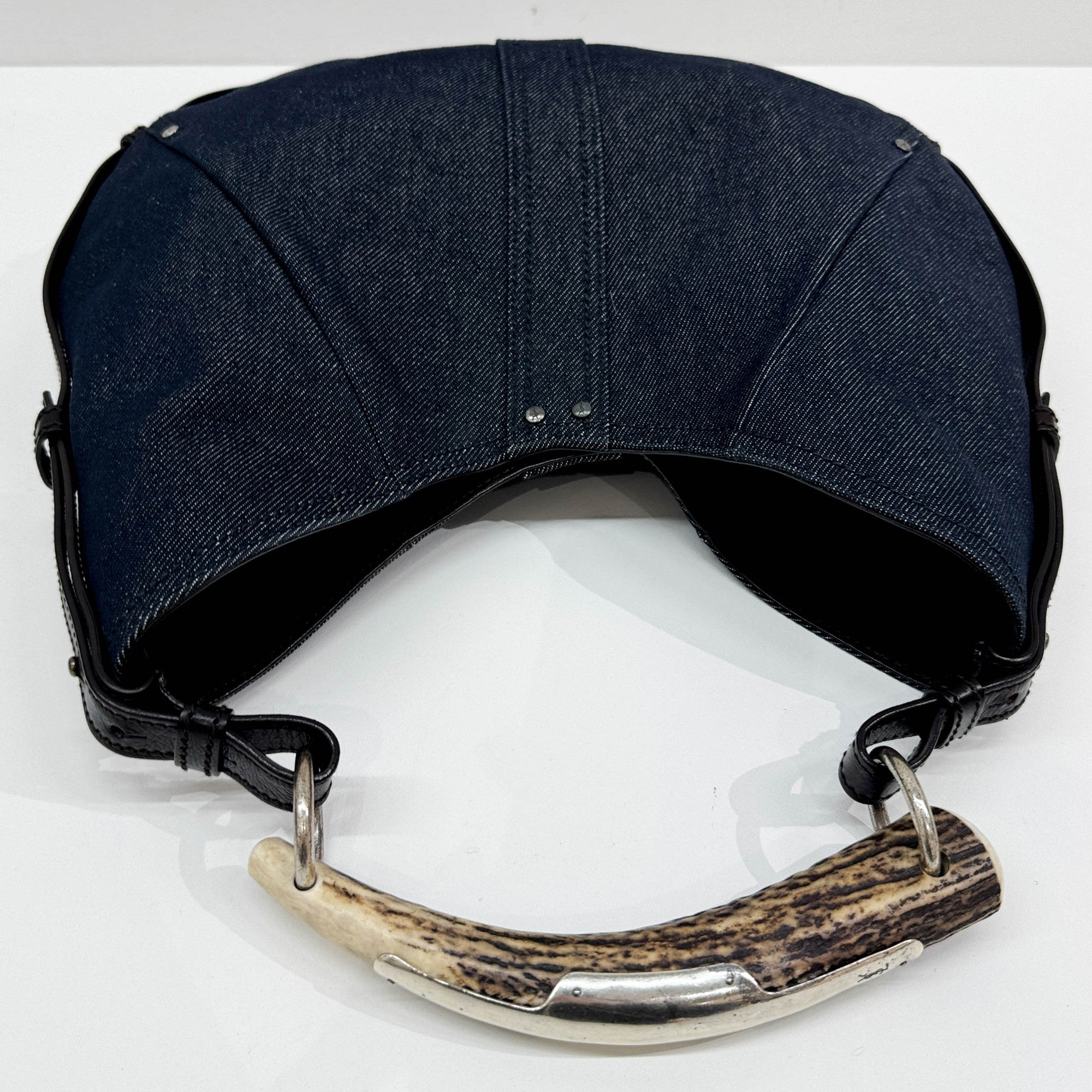 Mombasa Blue Denim Shoulder Bag