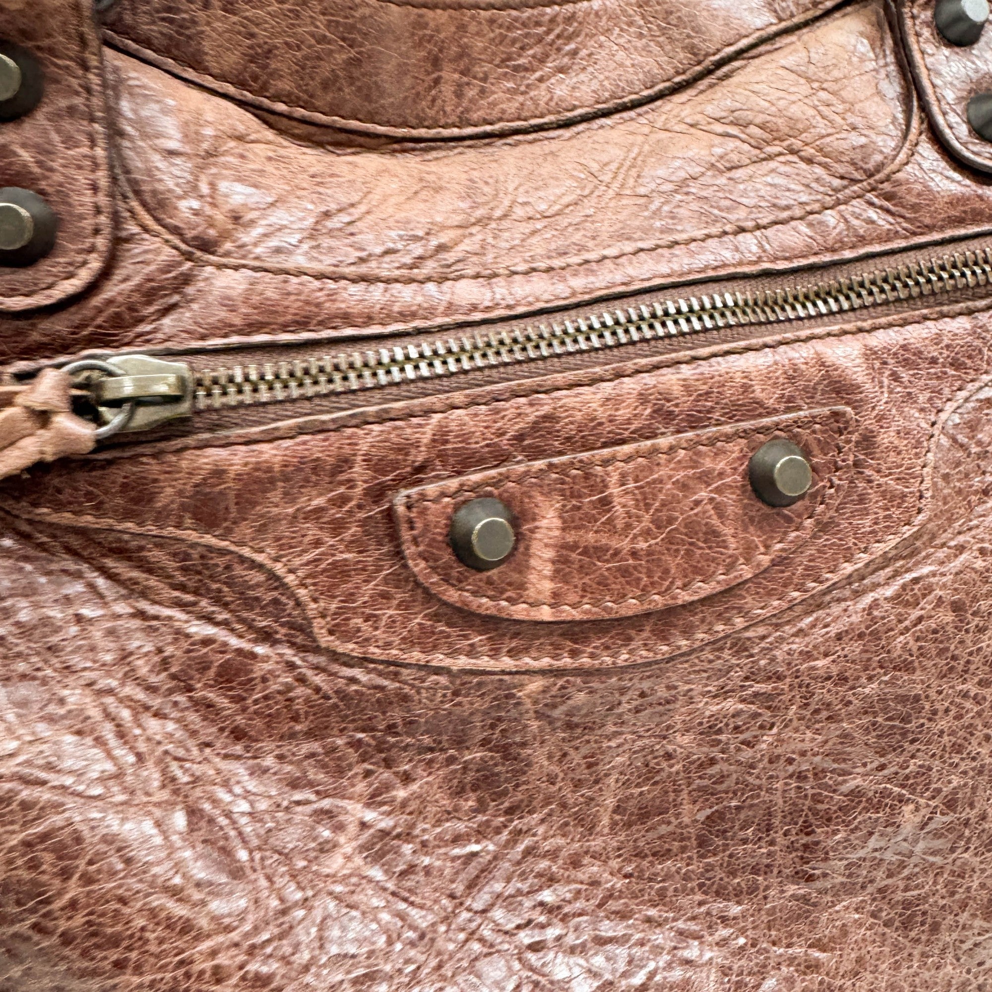 Velo Brown Leather Two Way Bag