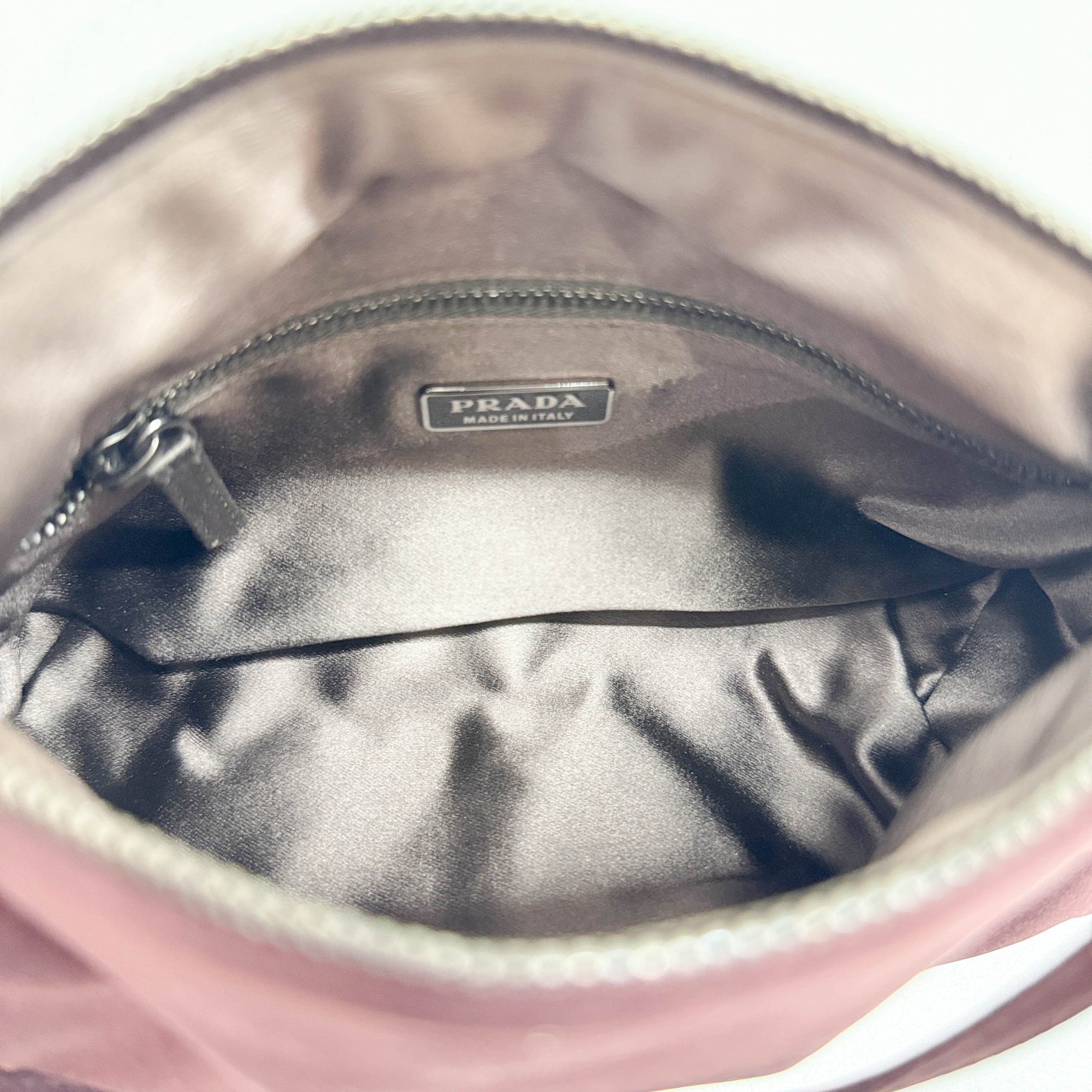 Bordeaux Satin Hand Bag