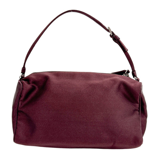 Bordeaux Satin Hand Bag