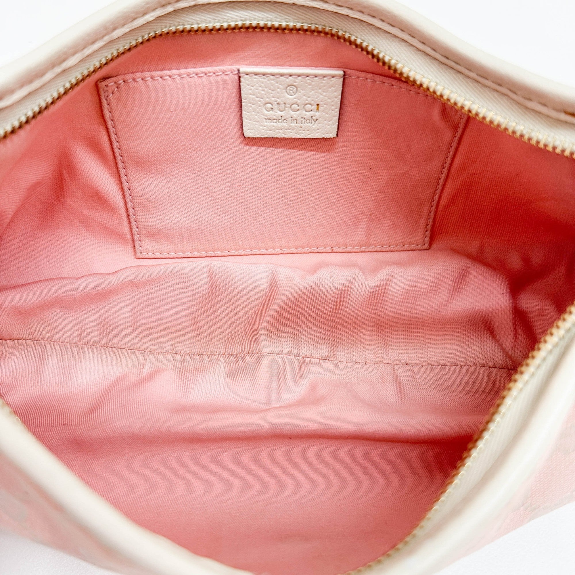Abbey Pink GG Canvas Shoulder Bag