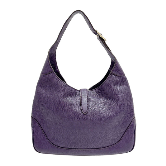 Jackie Purple Leather Two Way Bag