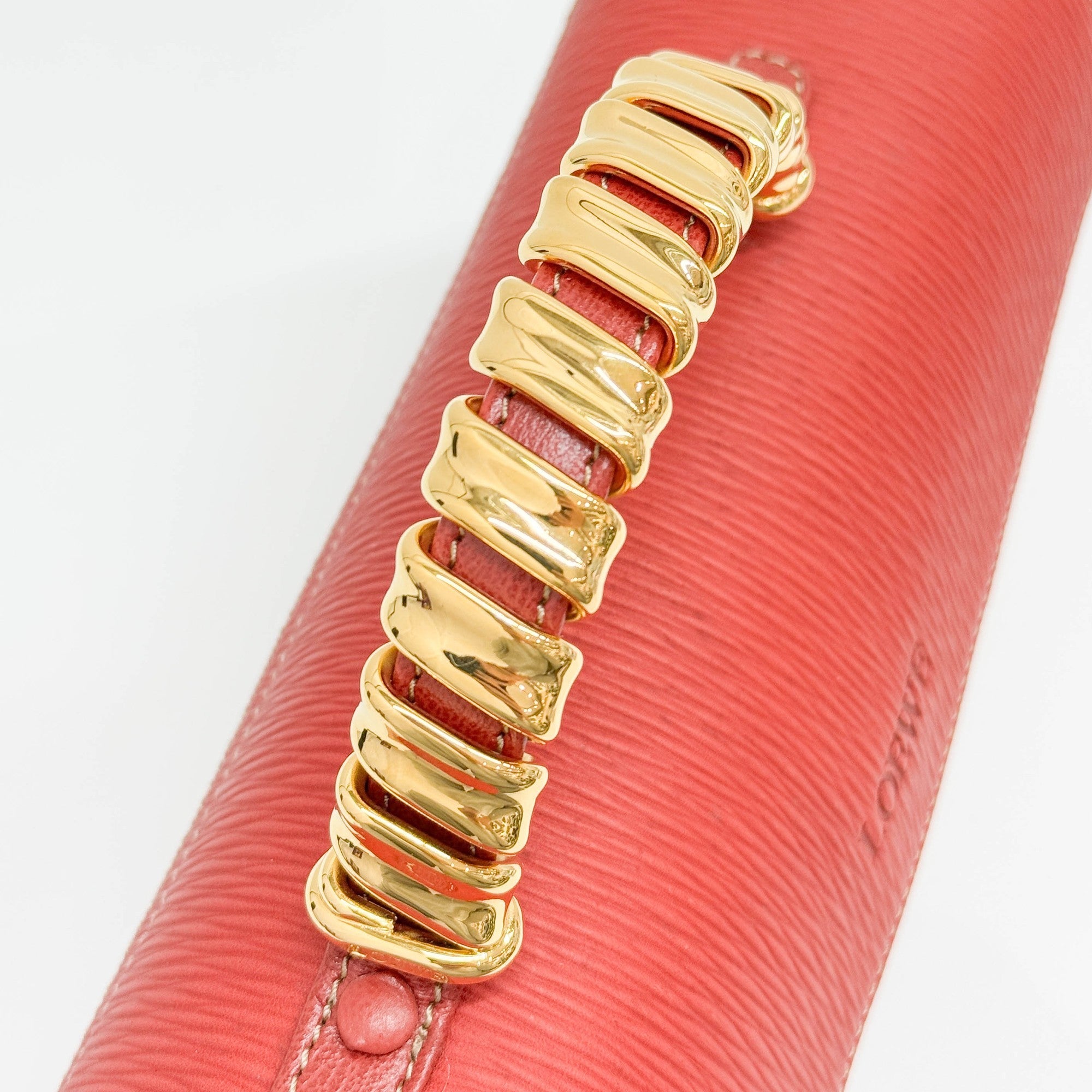 Velazquez Red Leather Hand Bag