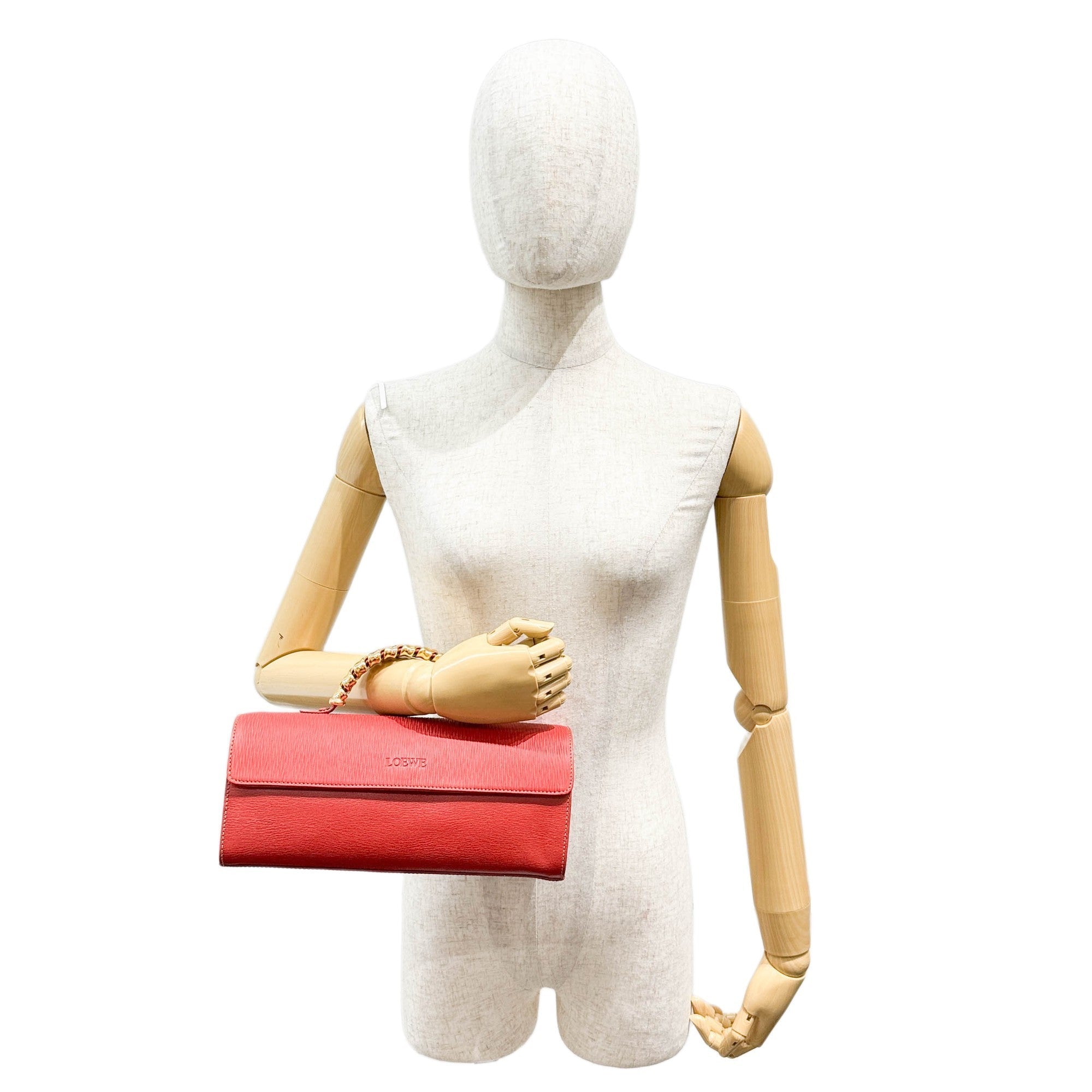 Velazquez Red Leather Hand Bag