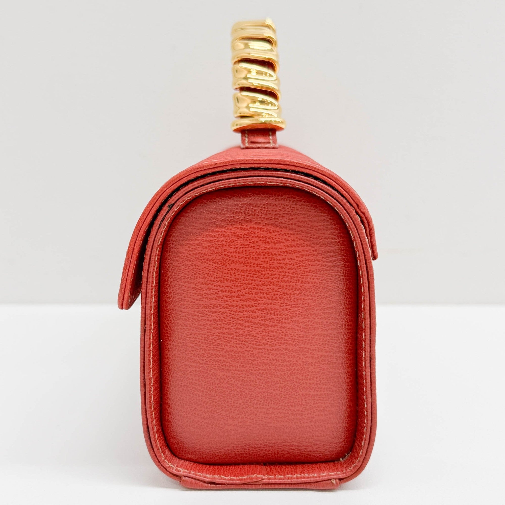 Velazquez Red Leather Hand Bag