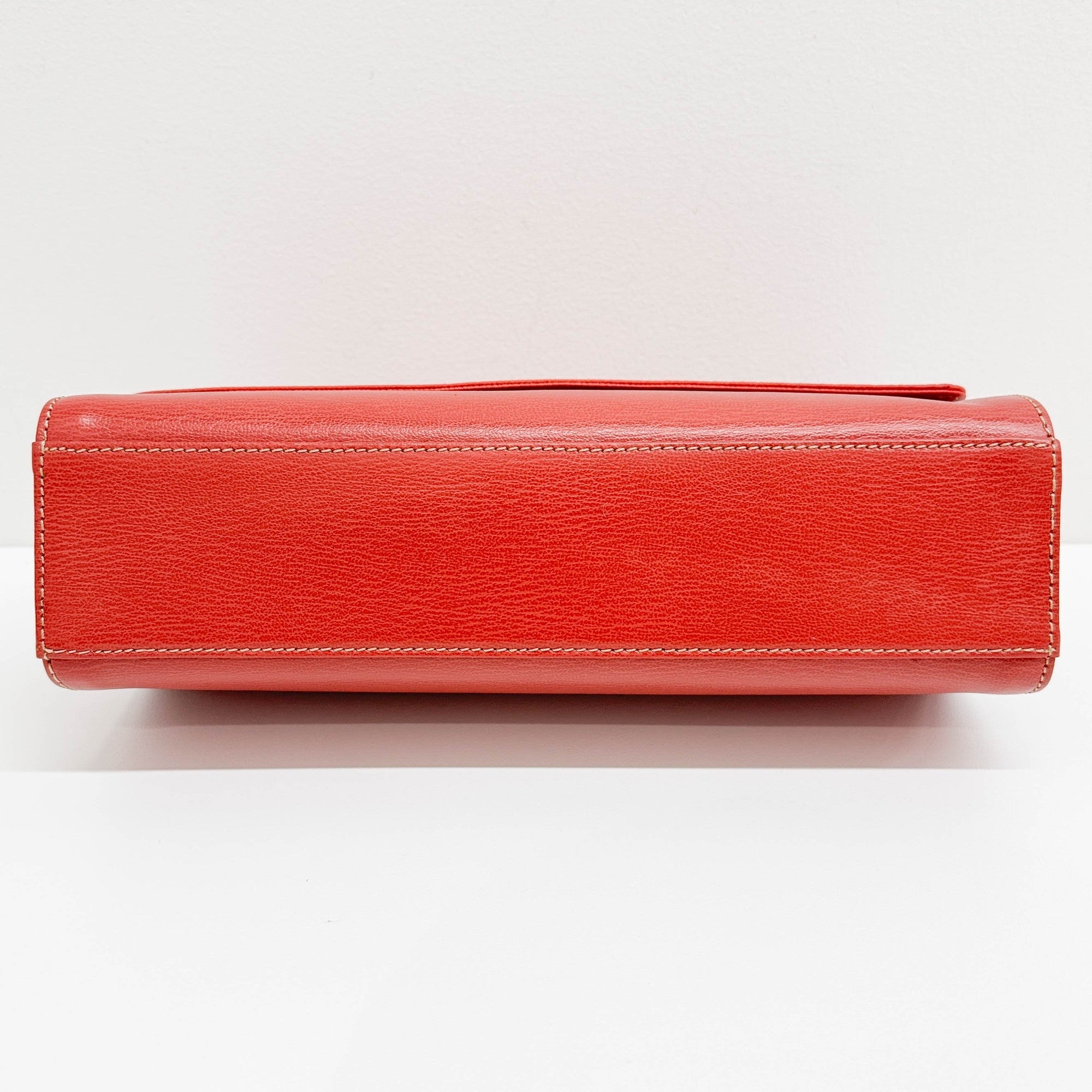 Velazquez Red Leather Hand Bag