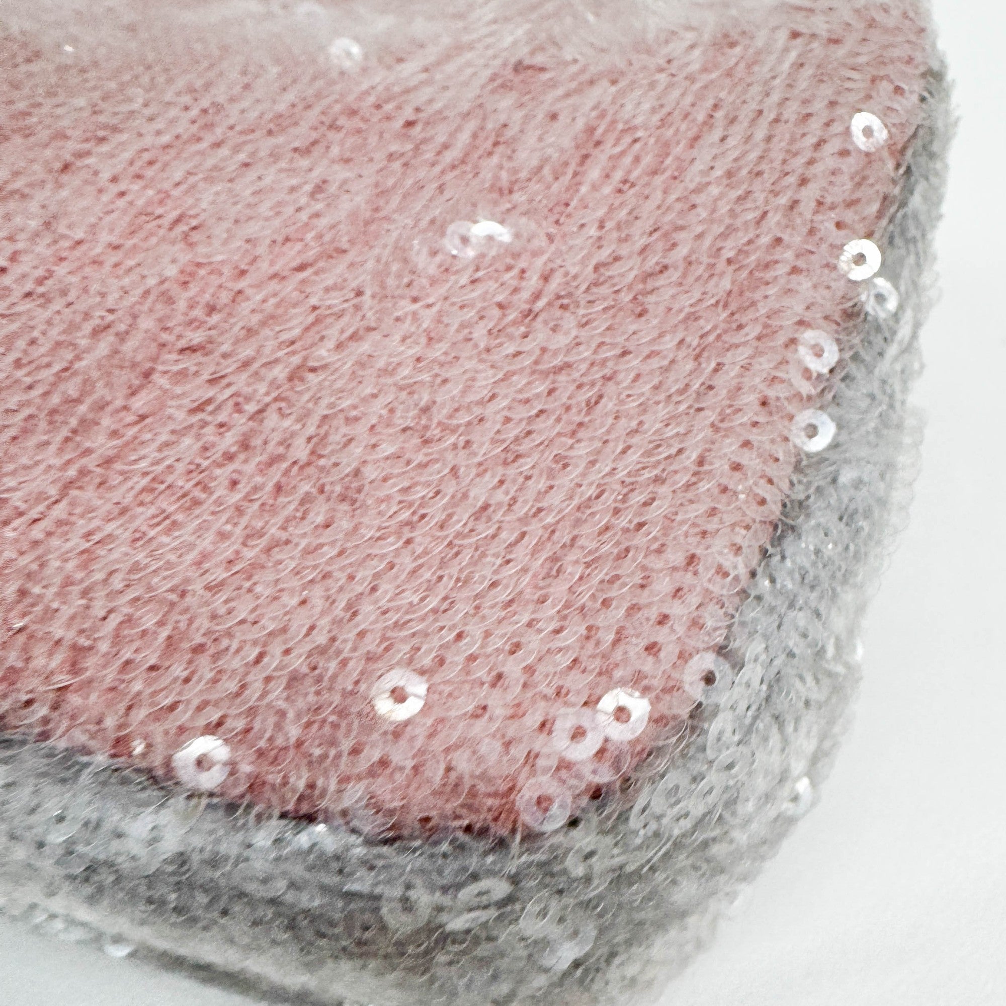 Small Waterfall Timeless Classic Pink Sequin Shoulder Bag