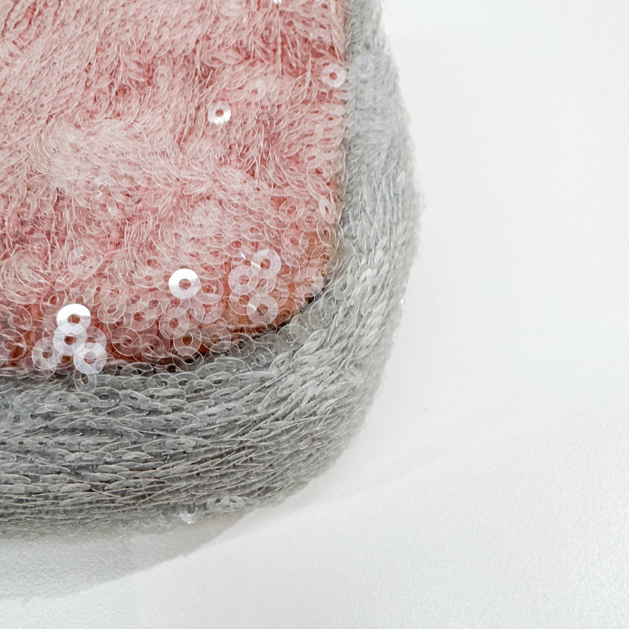 Classic Flap Waterfall Pink Sequin Shoulder Bag