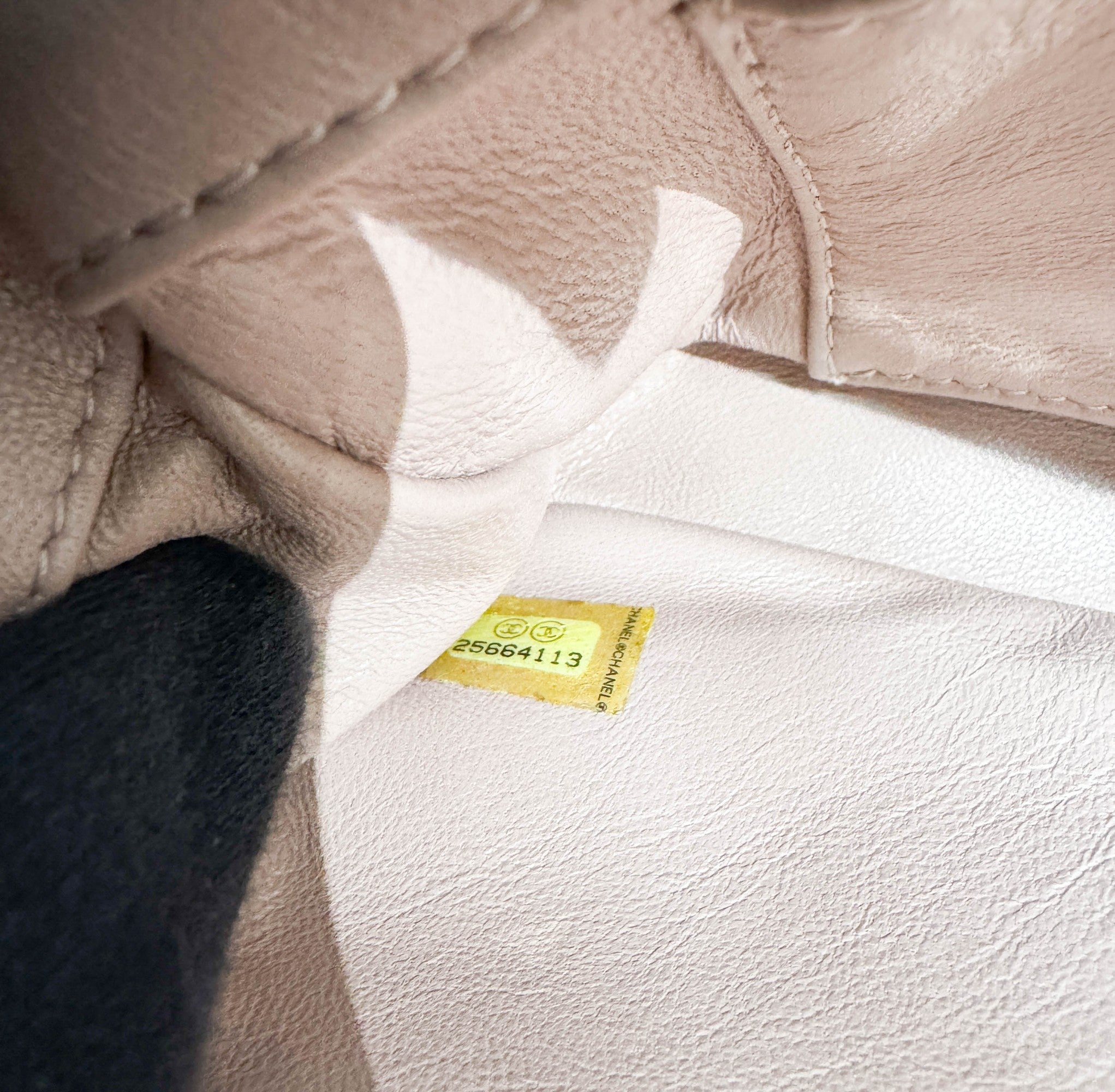 Mini Classic Flap Waterfall Pink Sequin Shoulder Bag