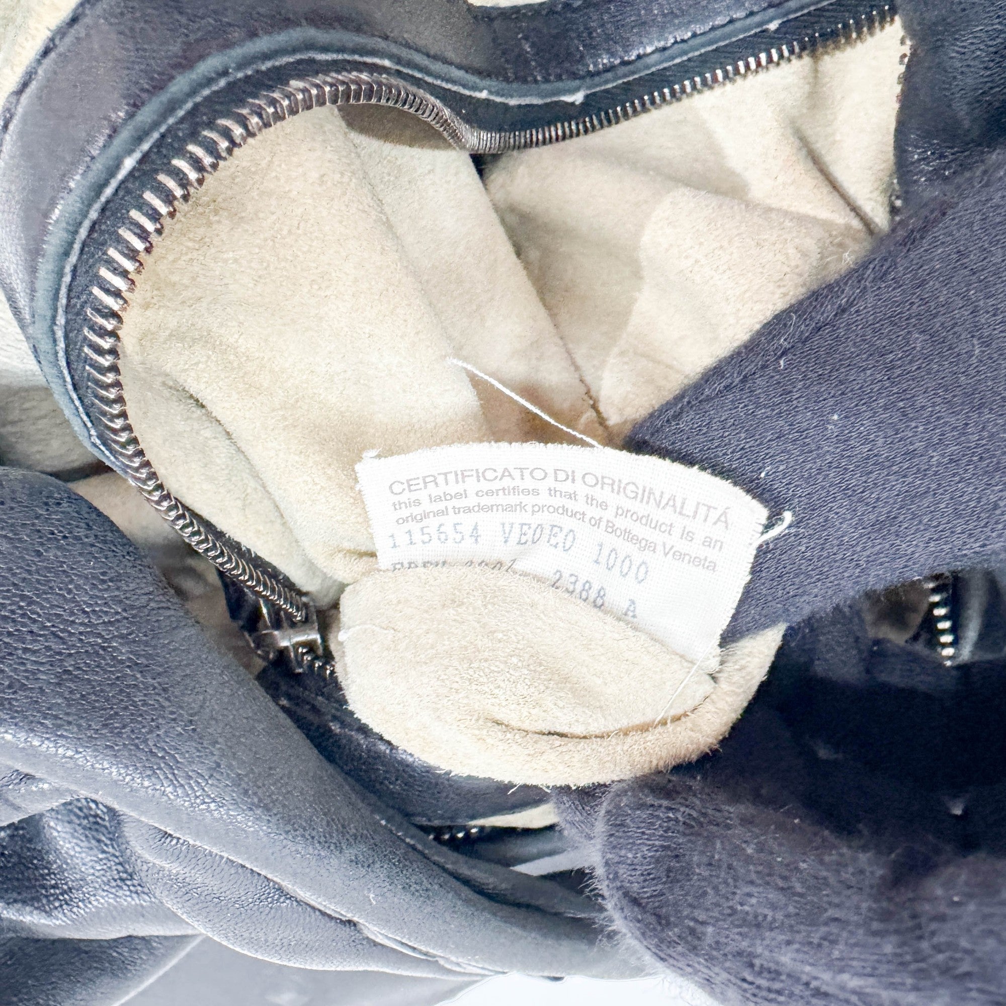 Studded Black Leather Hobo Bag