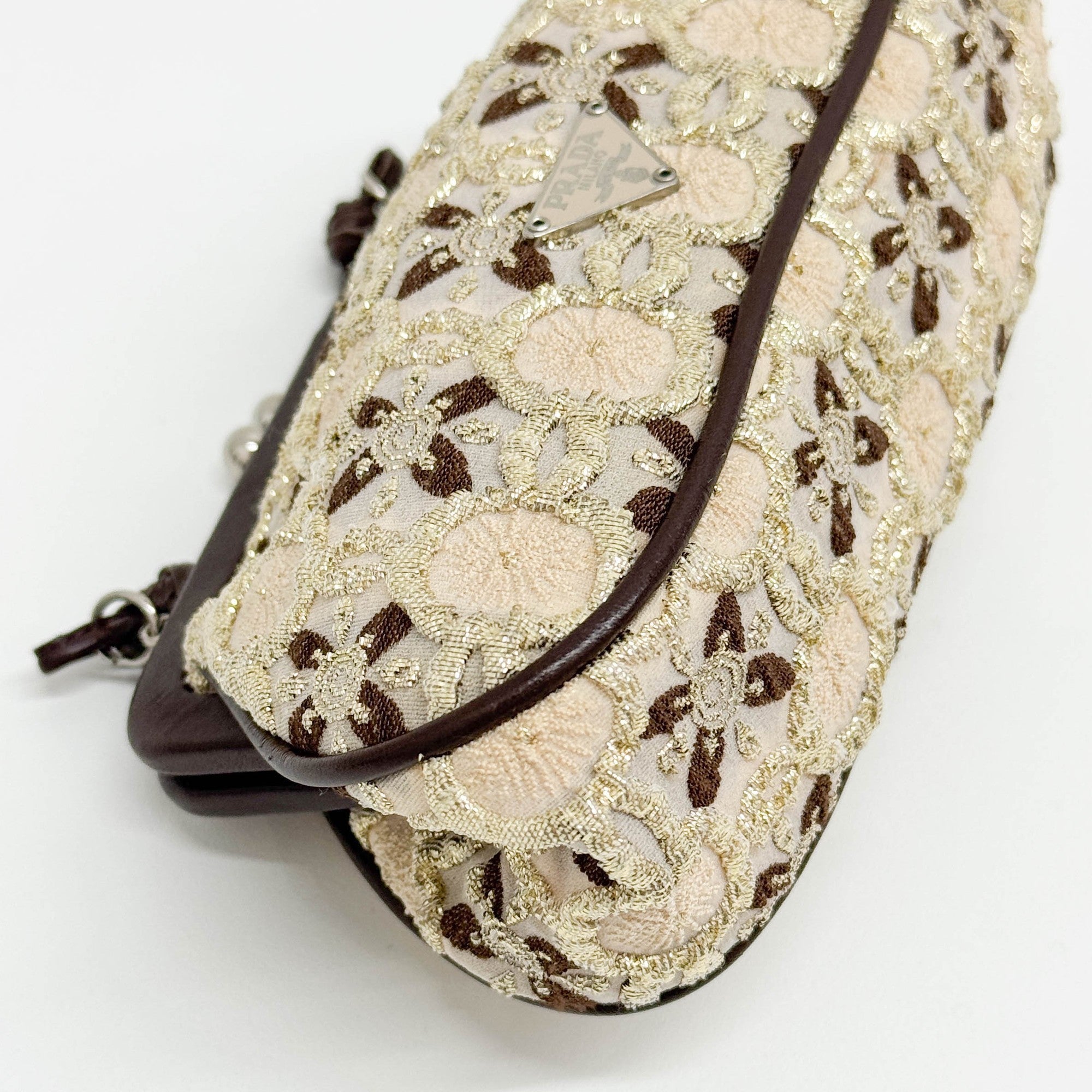 Embroidery Multicolor Viscouse Pouch Bag