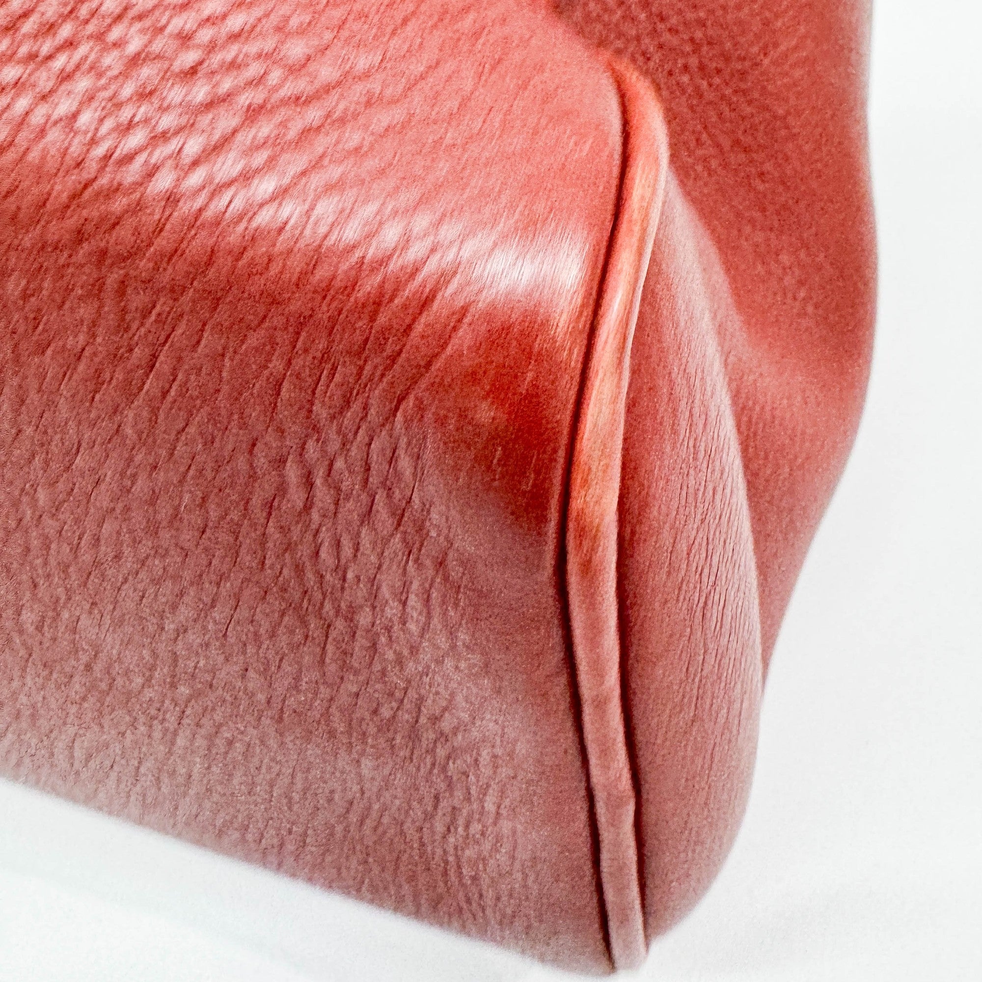 Terracotta Leather Shoulder Bag