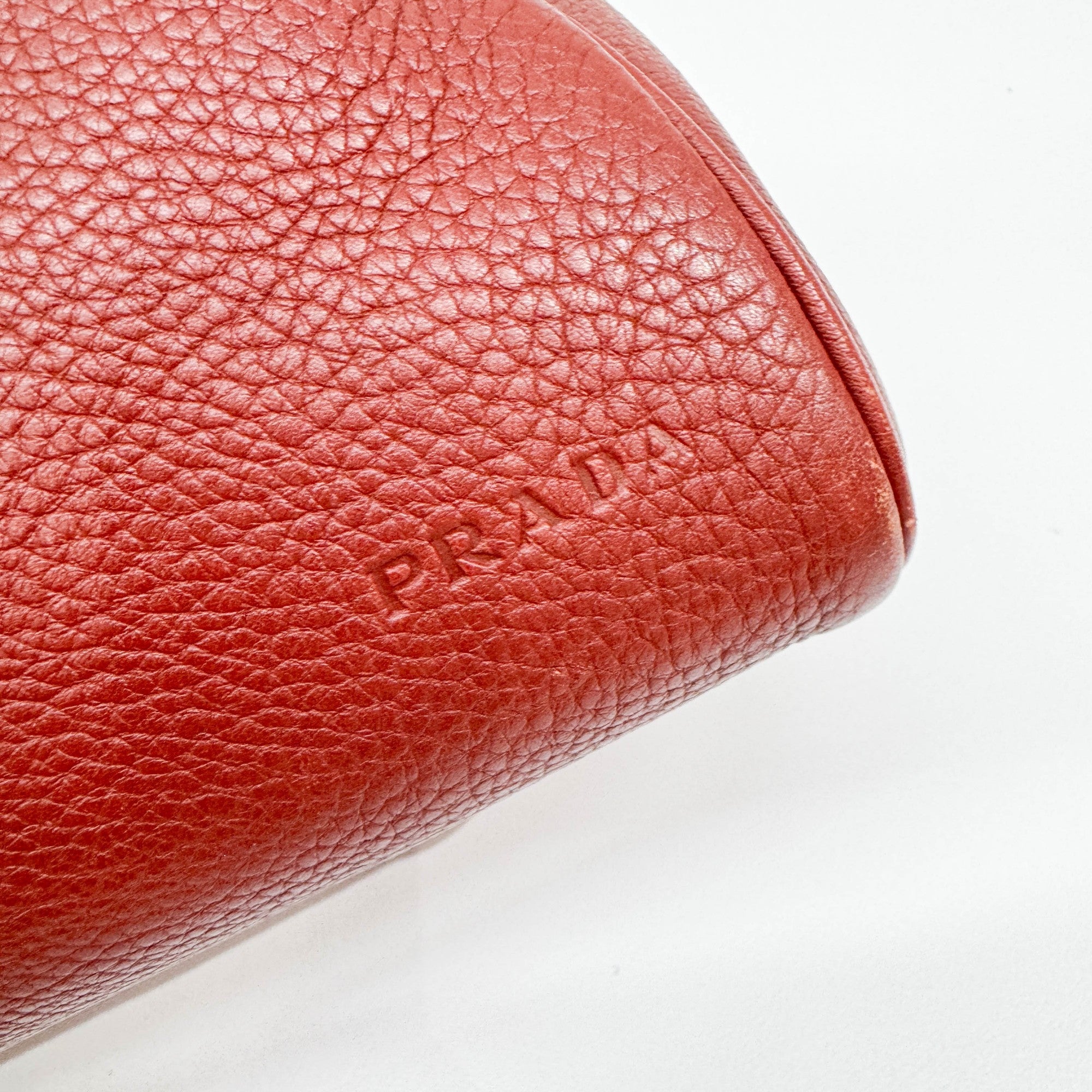 Terracotta Leather Shoulder Bag