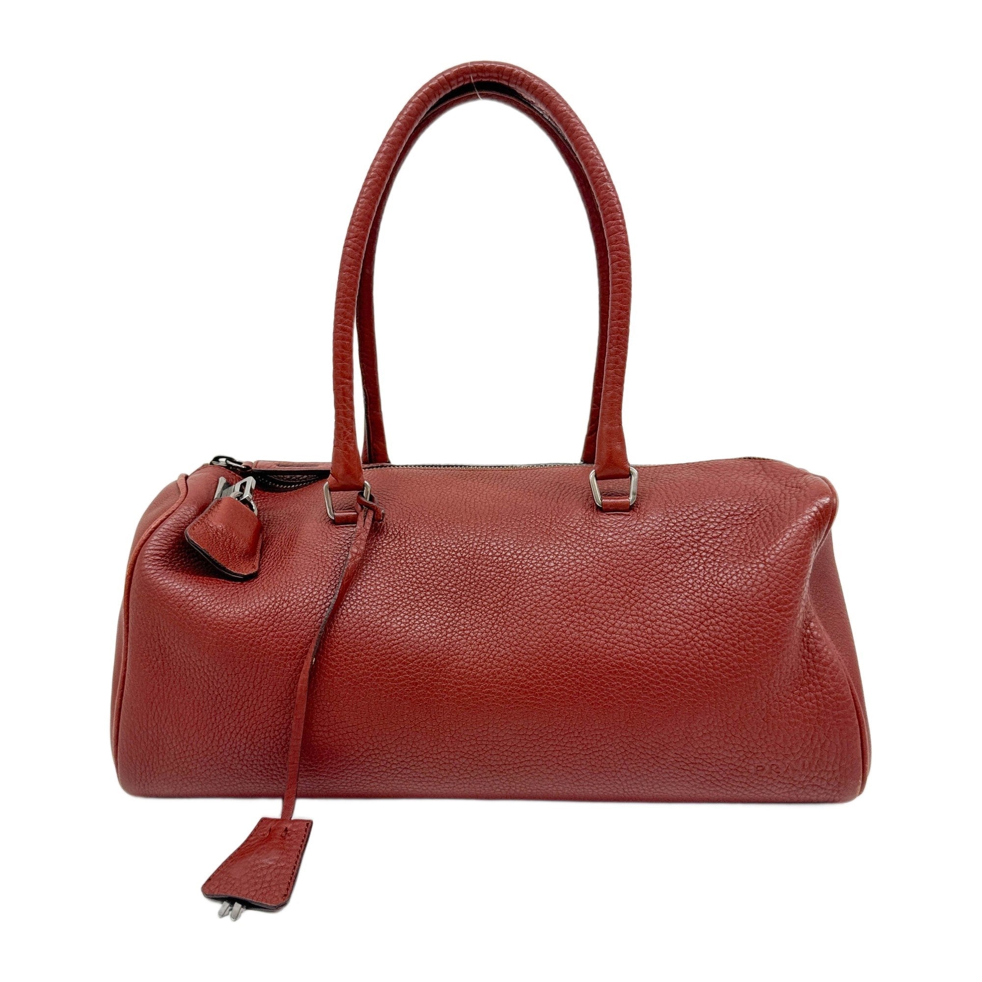 Terracotta Leather Shoulder Bag