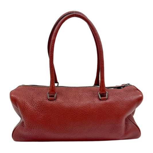 Terracotta Leather Shoulder Bag