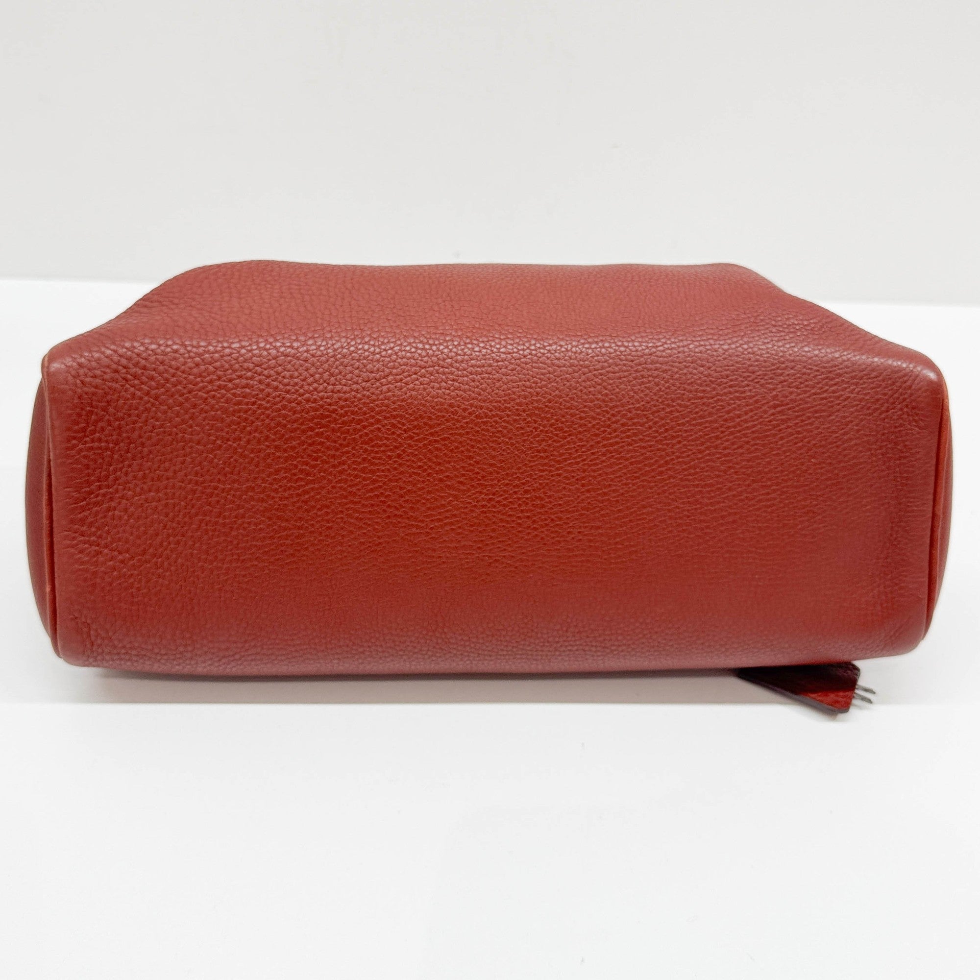 Terracotta Leather Shoulder Bag