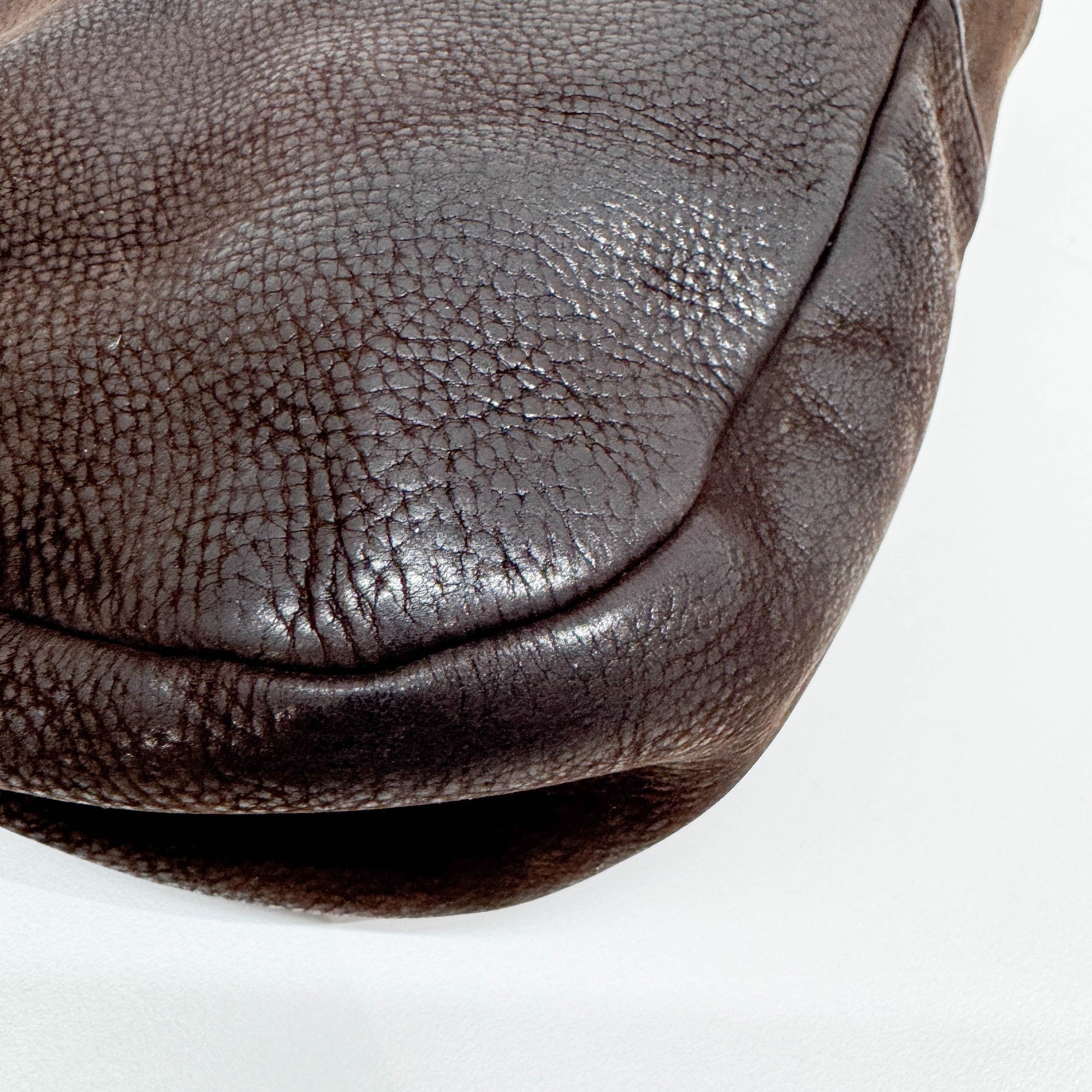 Brown Leather Shoulder Bag