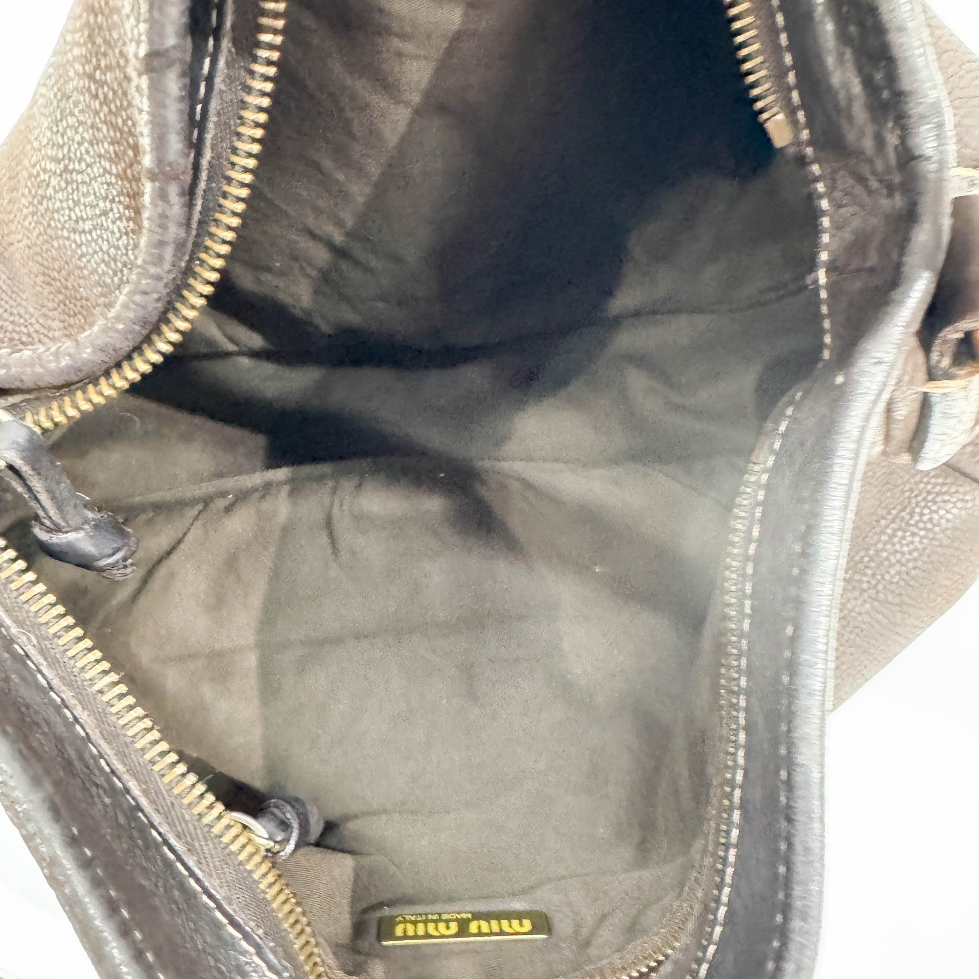 Brown Leather Shoulder Bag