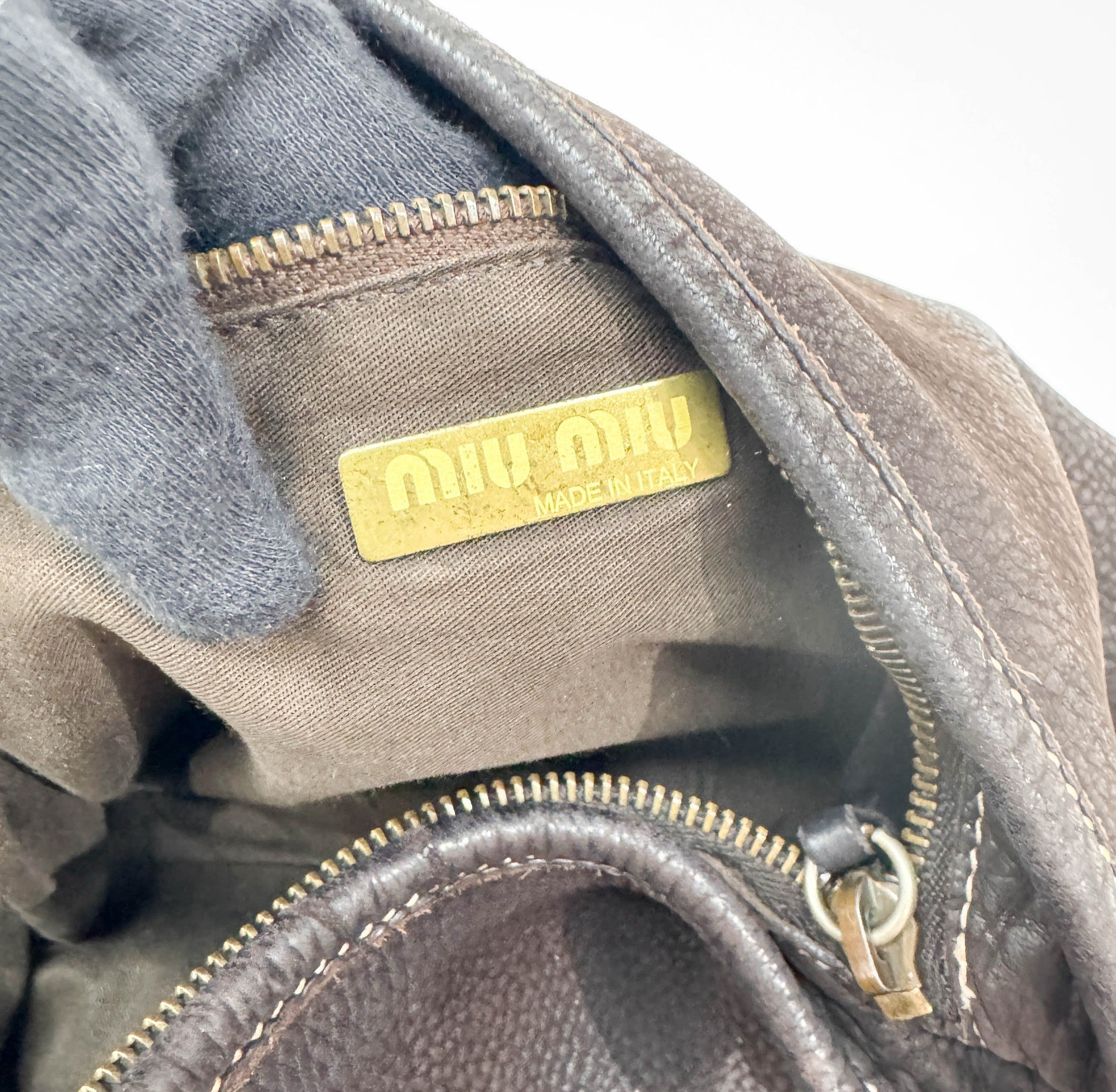 Brown Leather Shoulder Bag