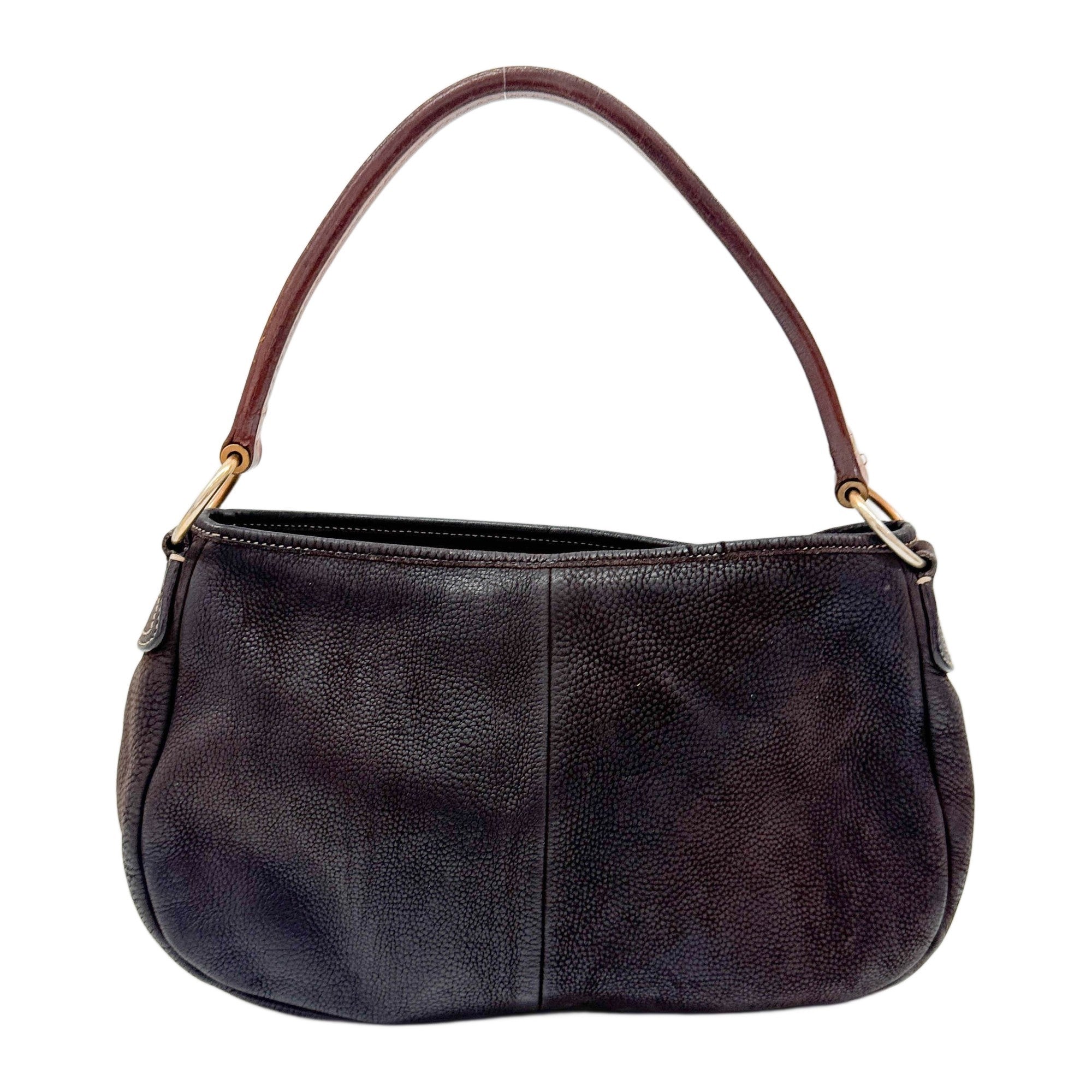 Brown Leather Shoulder Bag