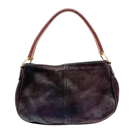 Brown Leather Shoulder Bag