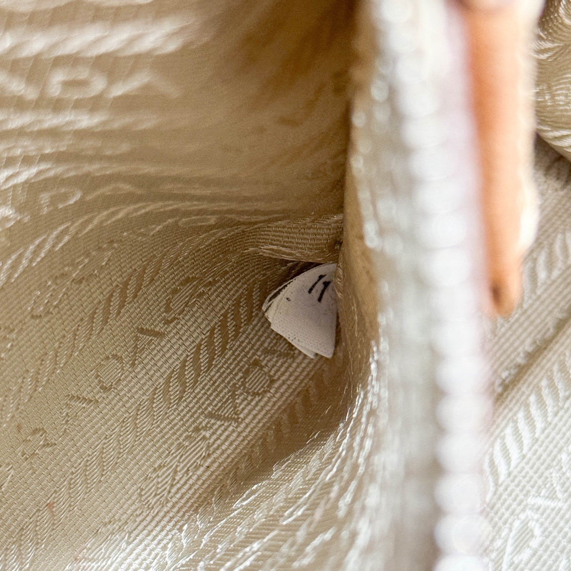 Sound Lock Brown Leather Shoulder Bag