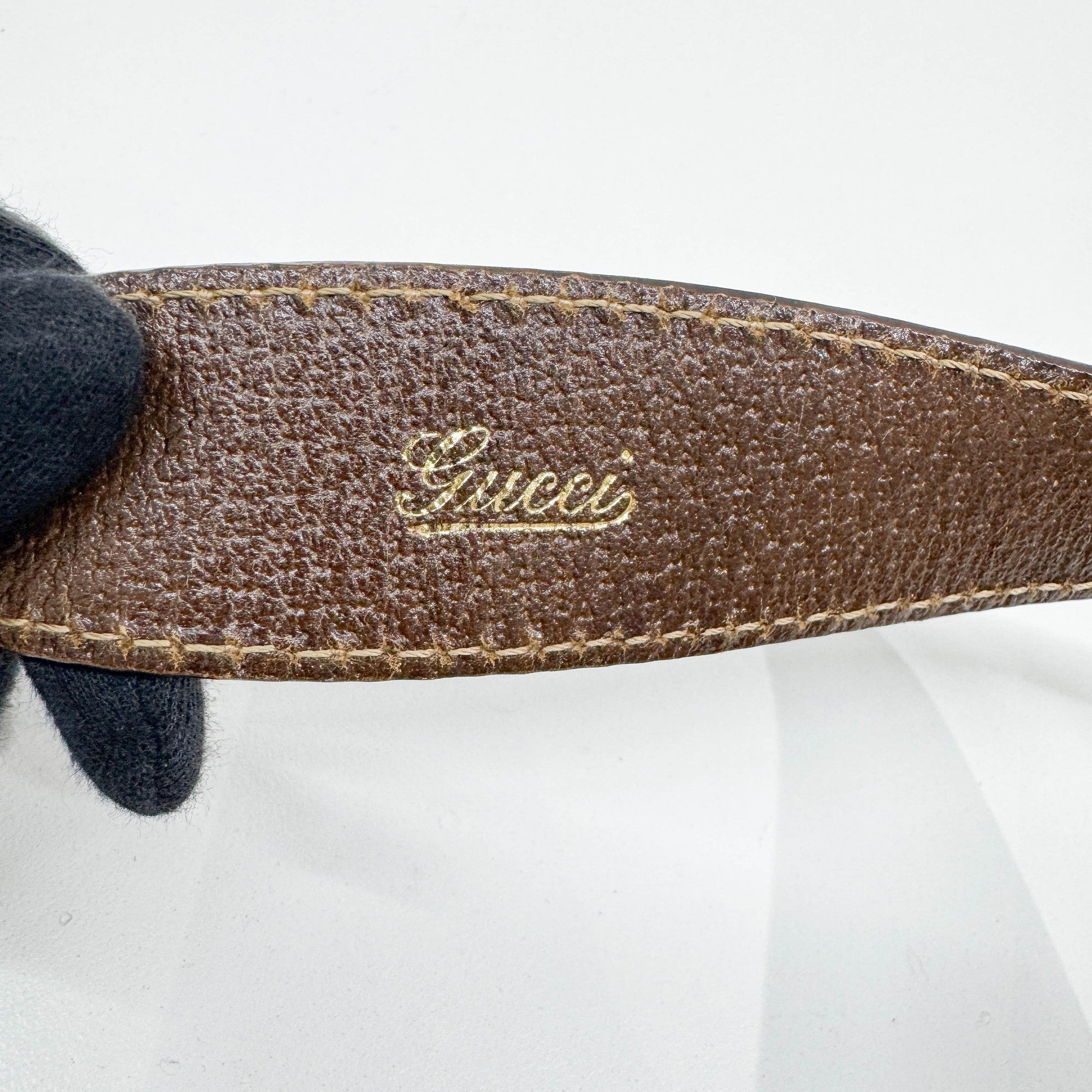 Mini Jacke Brown GG Canvas Shoulder Bag