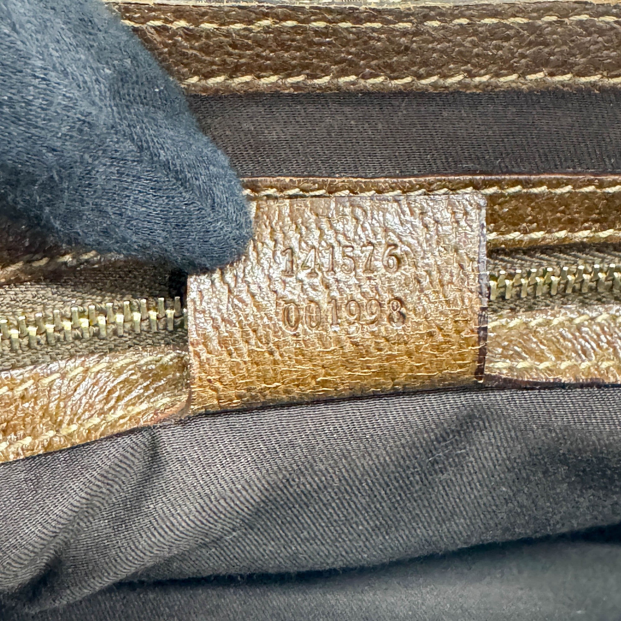 Mini Jacke Brown GG Canvas Shoulder Bag