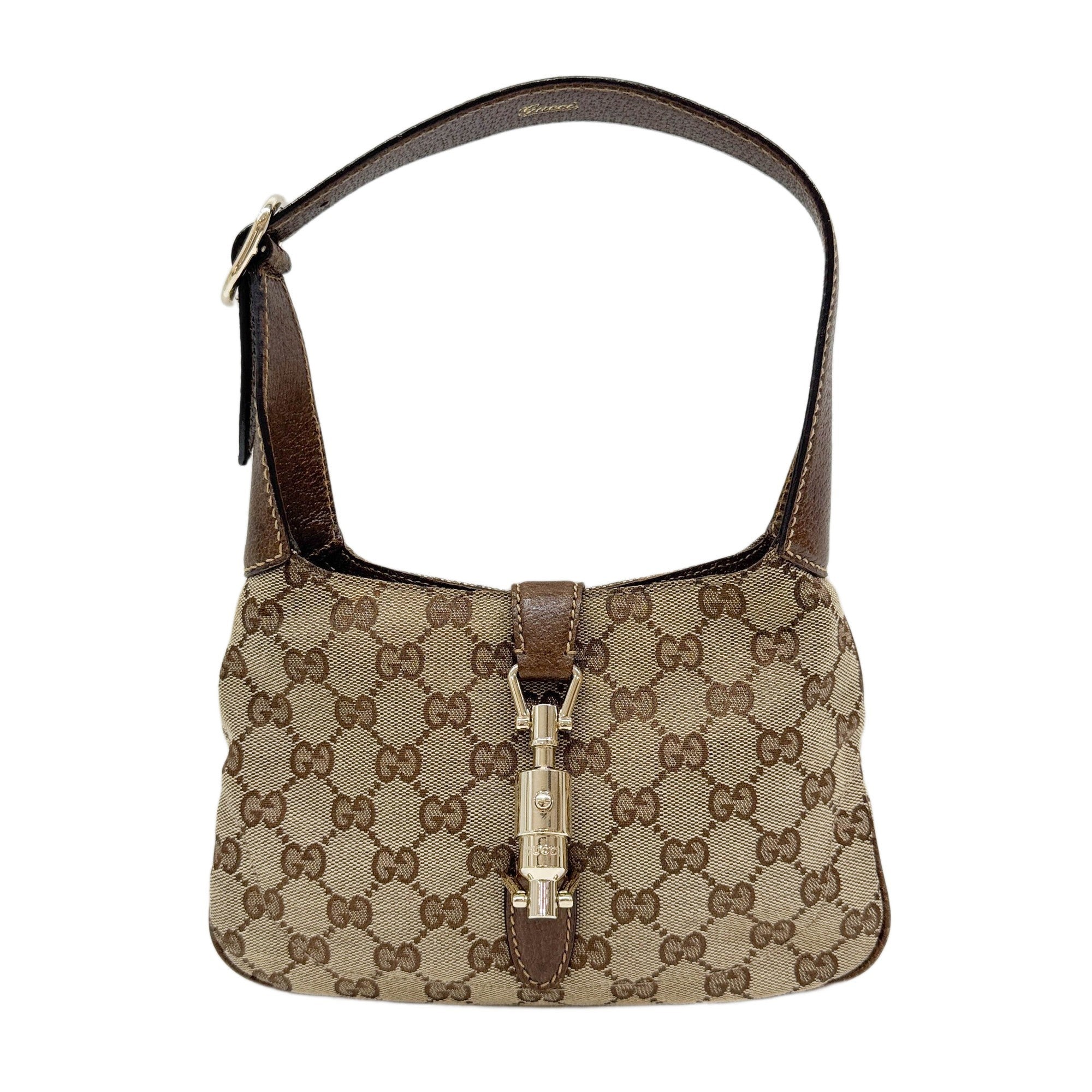 Mini Jacke Brown GG Canvas Shoulder Bag