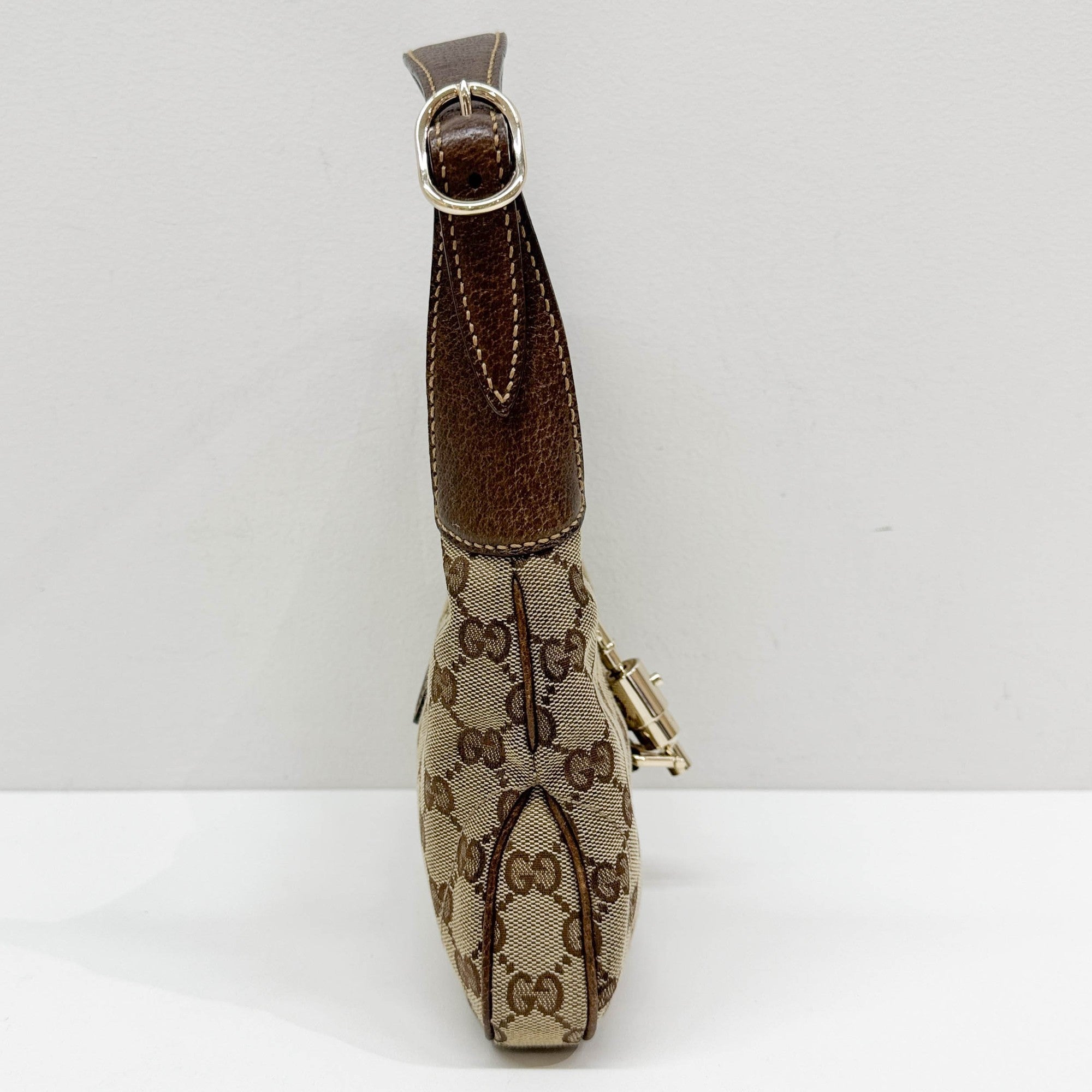 Mini Jacke Brown GG Canvas Shoulder Bag