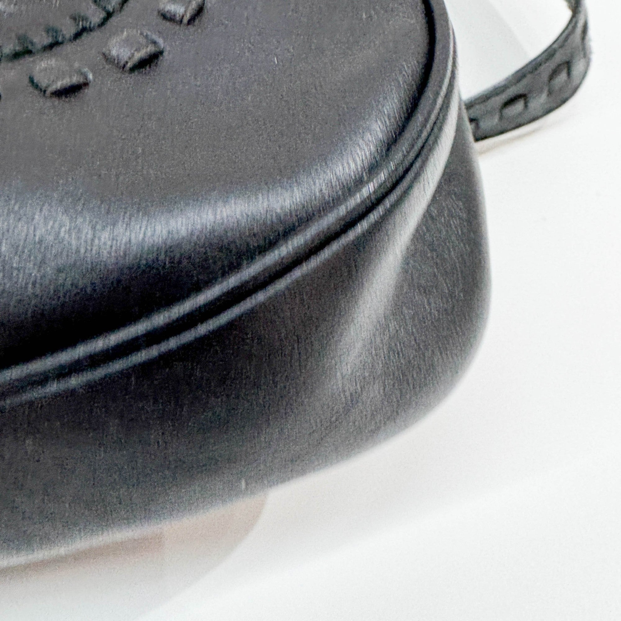 New Jackie Black Leather Two Way Bag