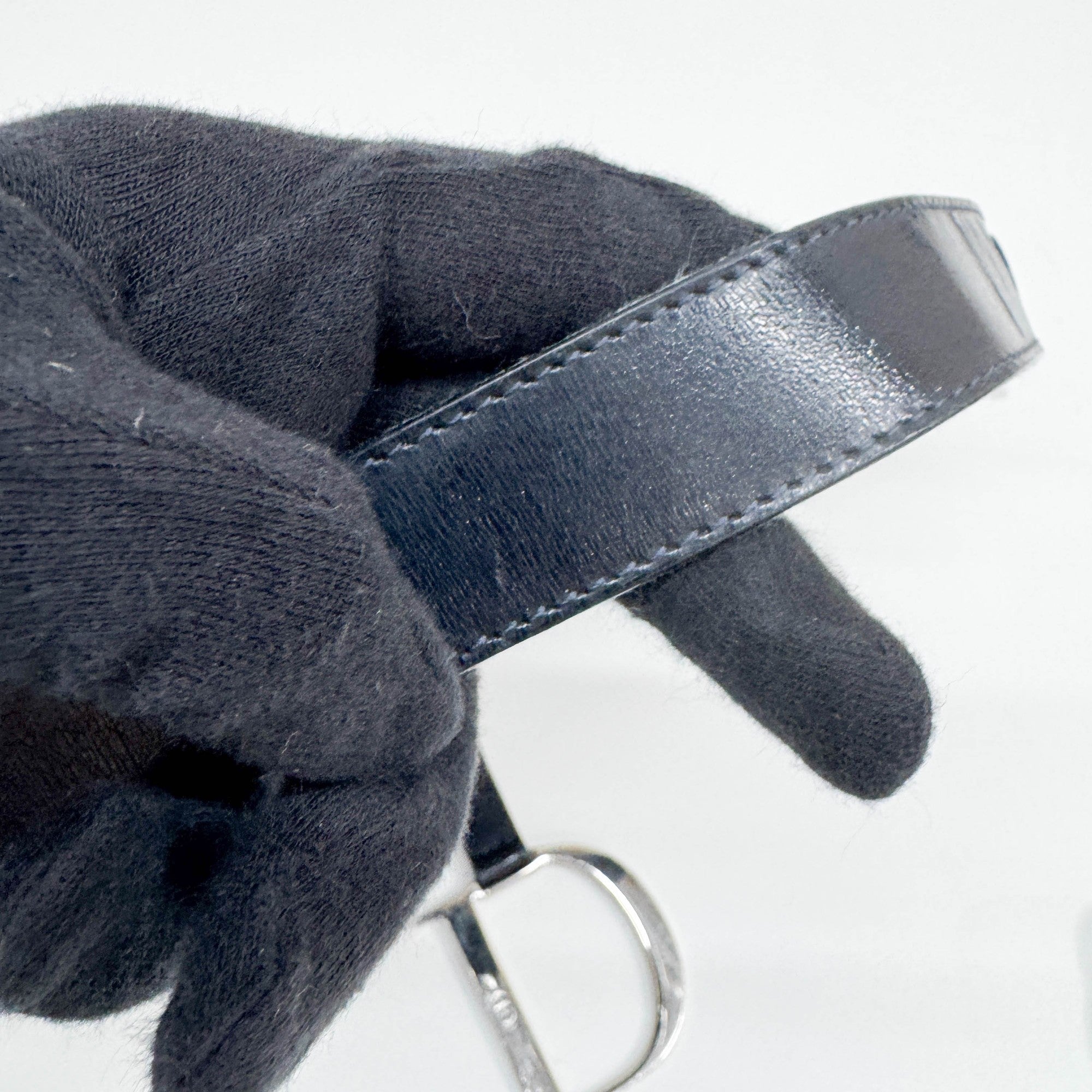 Saddle Speedway Blue Denim Shoulder Bag