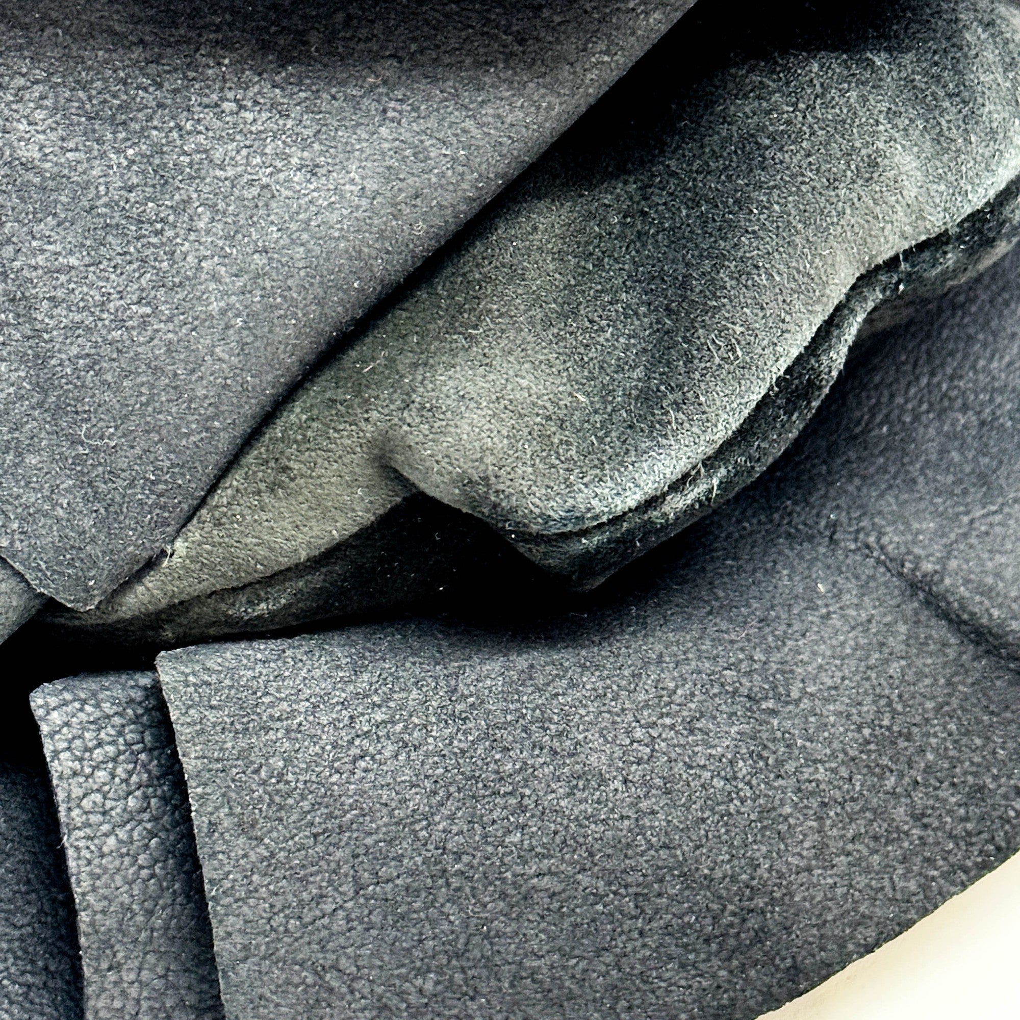 Saint Tropez Black Leather Shoulder Bag