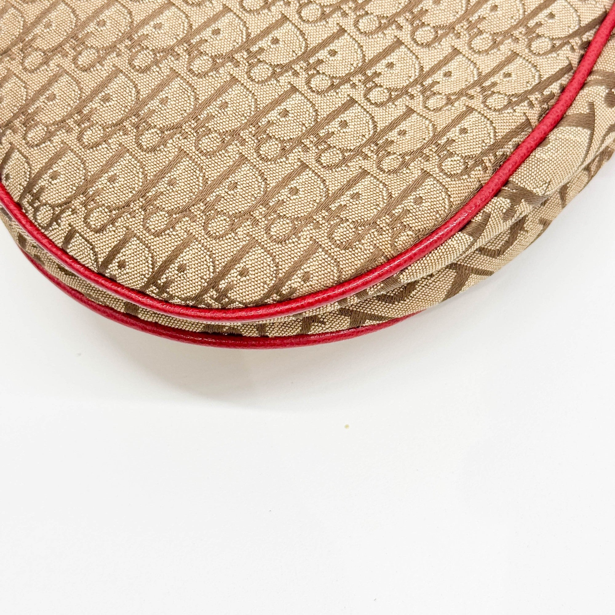 Saddle Tan Rasta Canvas Shoulder Bag