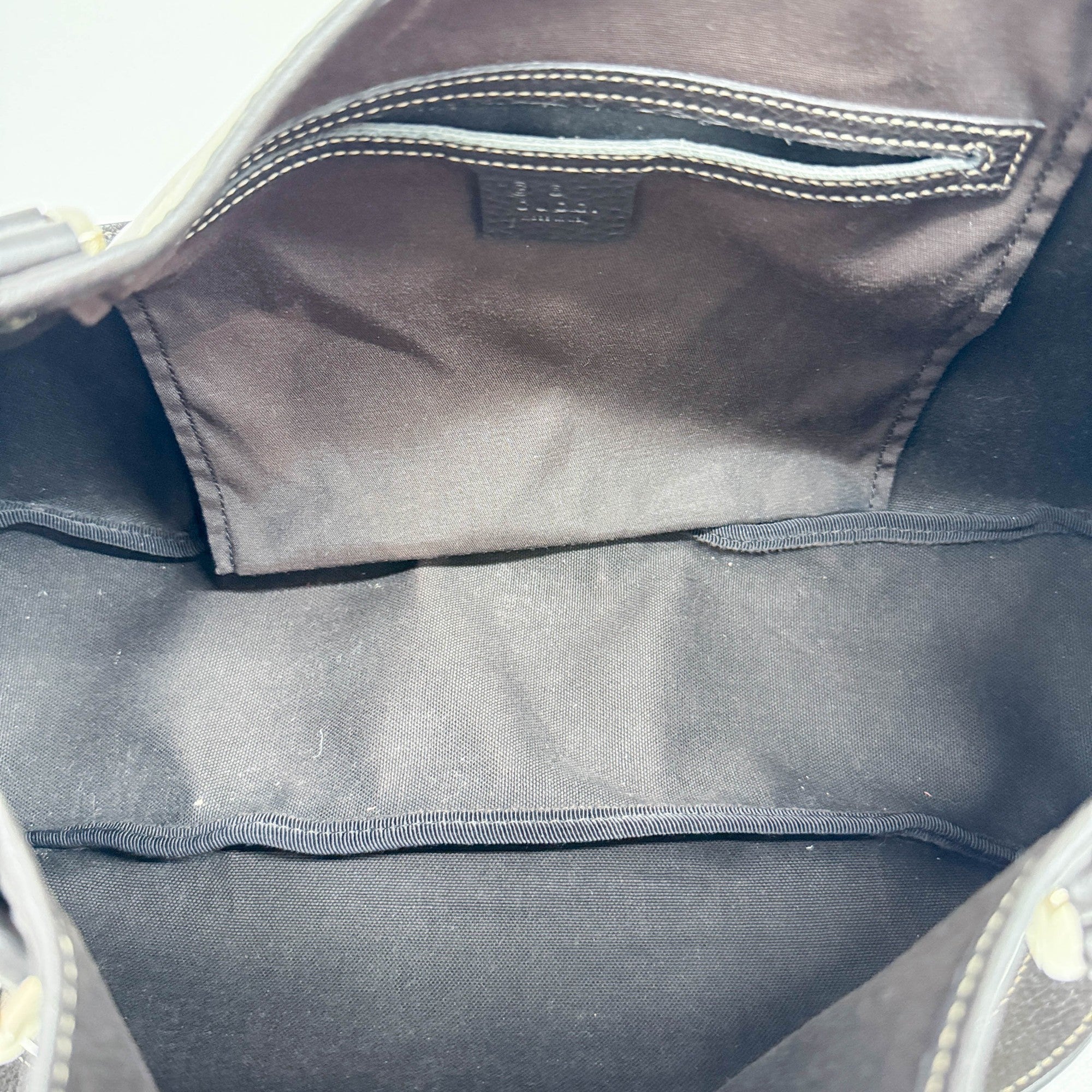 Abbey Brown GG Crystal Shoulder Bag